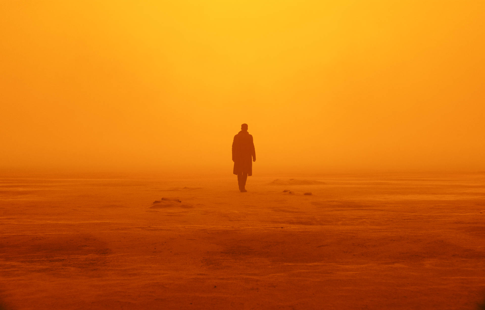 Estética Naranja Blade Runner 2049 4K Fondos de pantalla