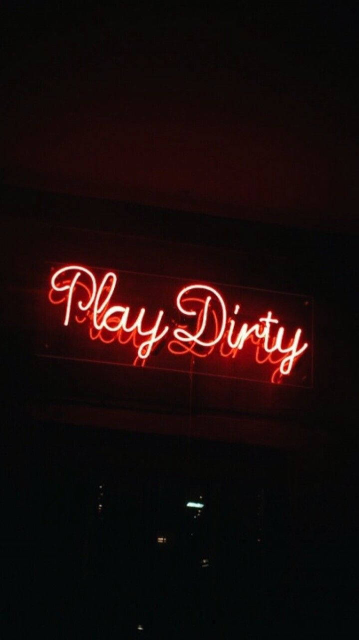 Estética Neon Negro Juego Sucio Fondos de pantalla