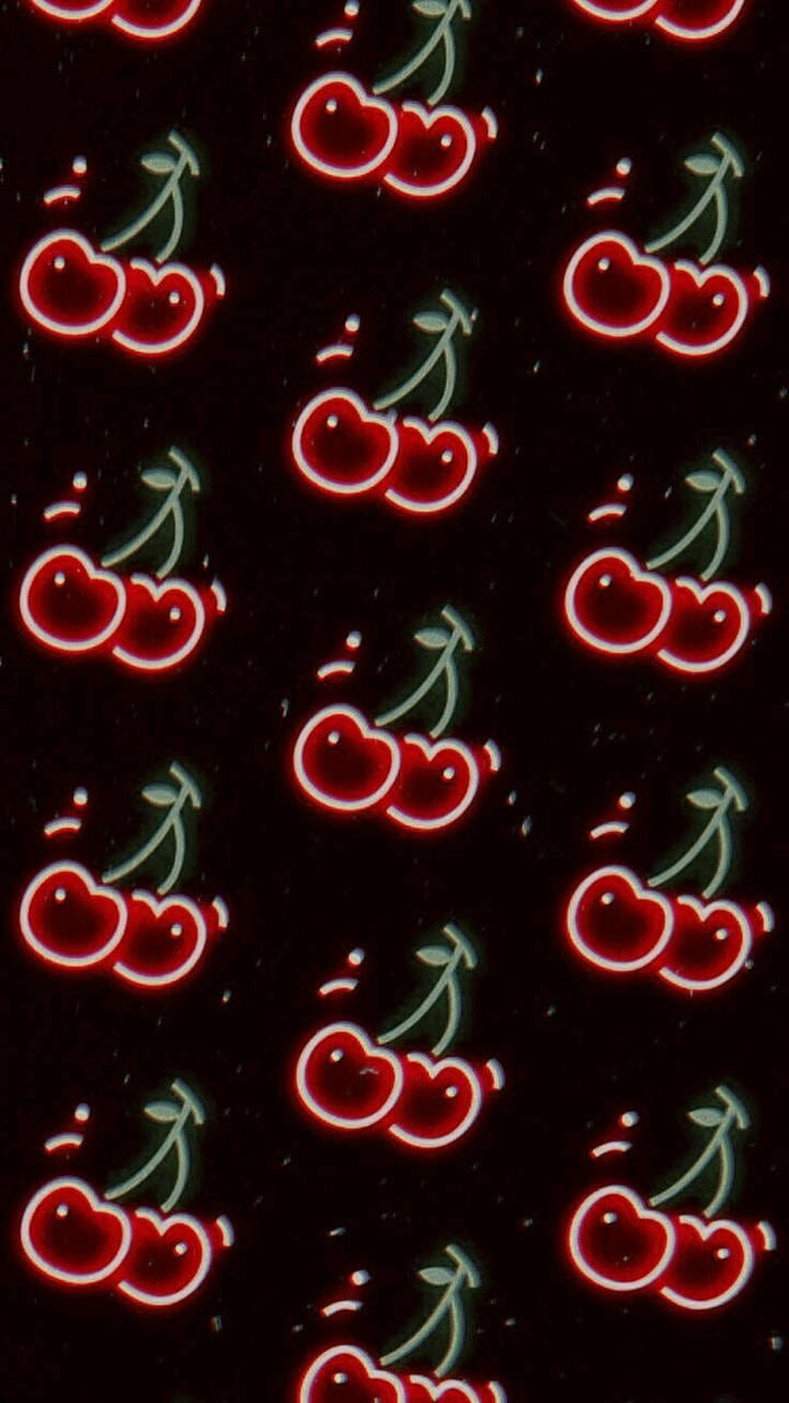 Estética psicodélica de cerezas Fondos de pantalla