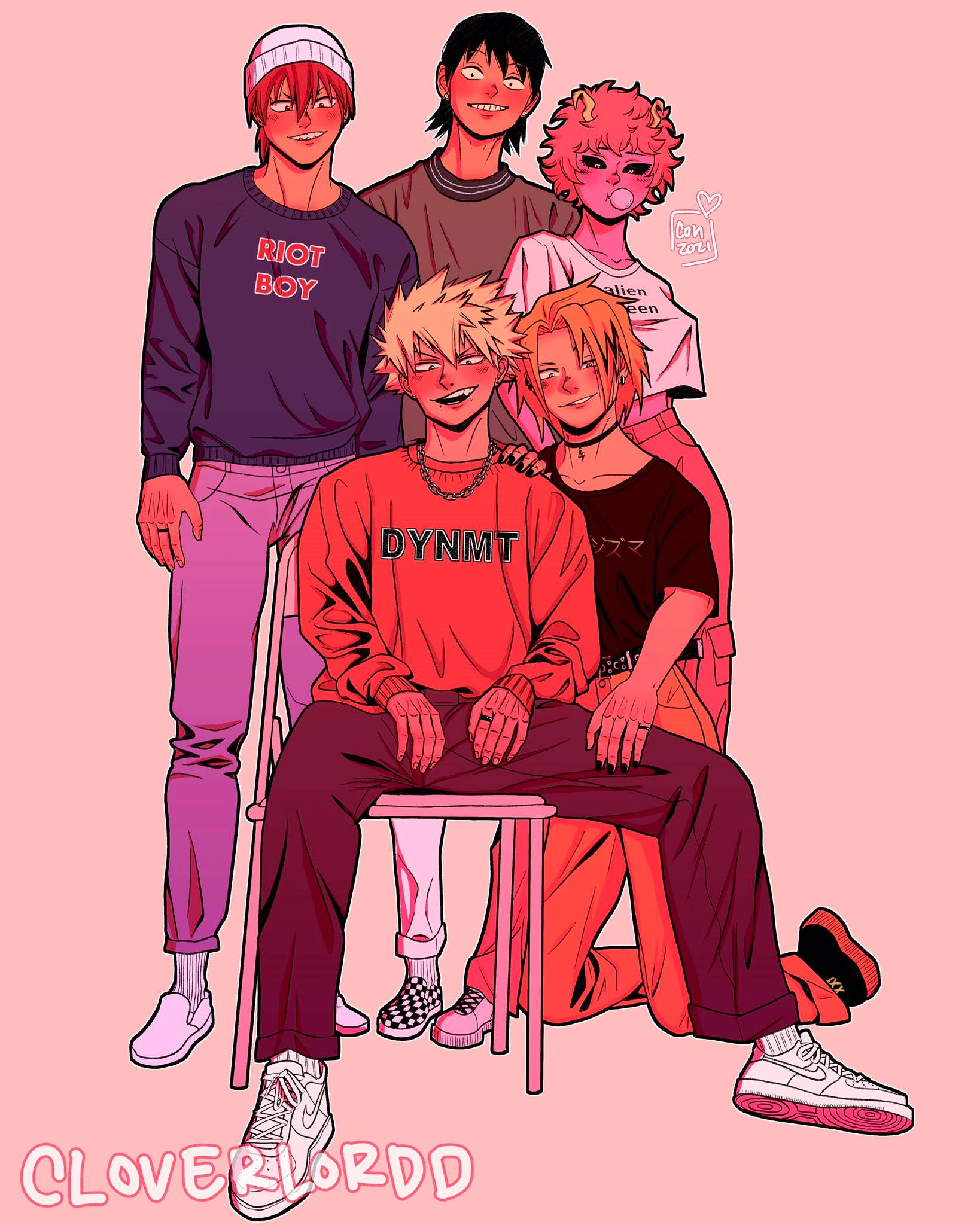 Estética Rosa de Bakusquad Fondos de pantalla