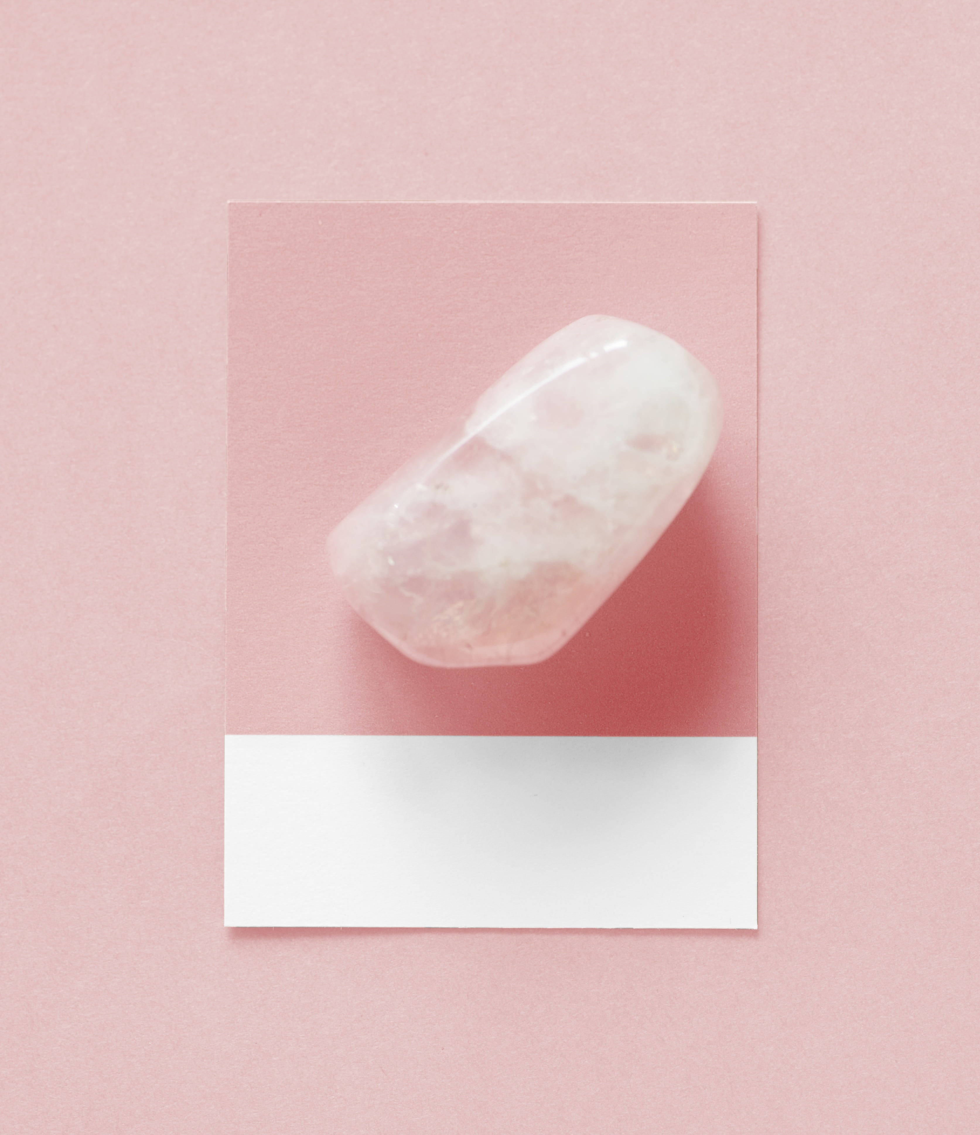 Estética rosa mármol con tarjeta Fondos de pantalla