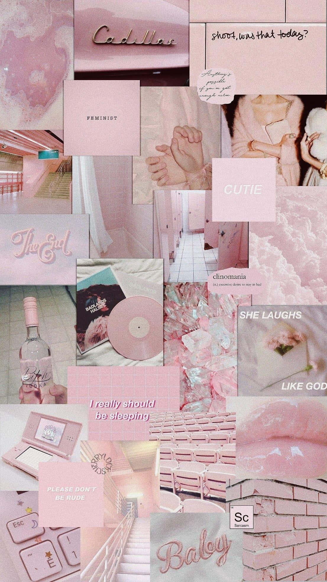 Estética Rosa Pastel de Ensueño Fondos de pantalla