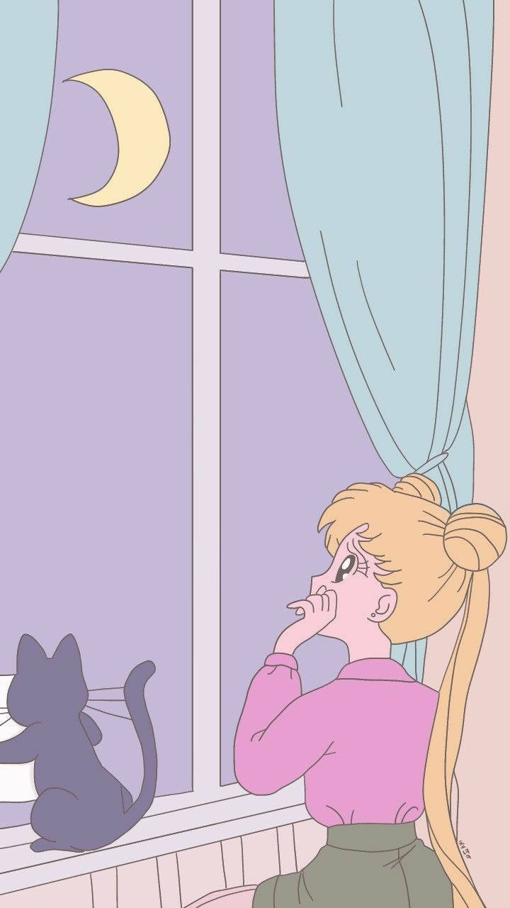Estética suave de Sailor Moon Fondos de pantalla