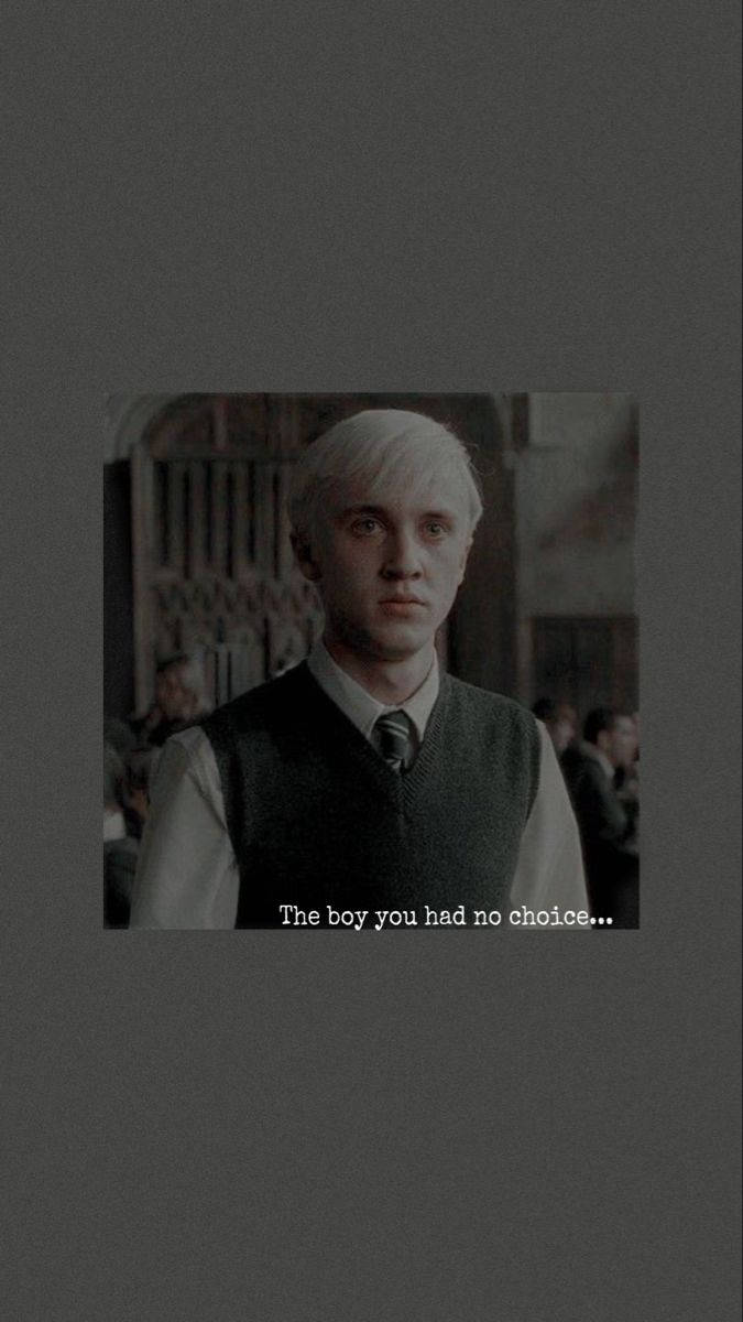 Estética Triste de Draco Malfoy Fondos de pantalla