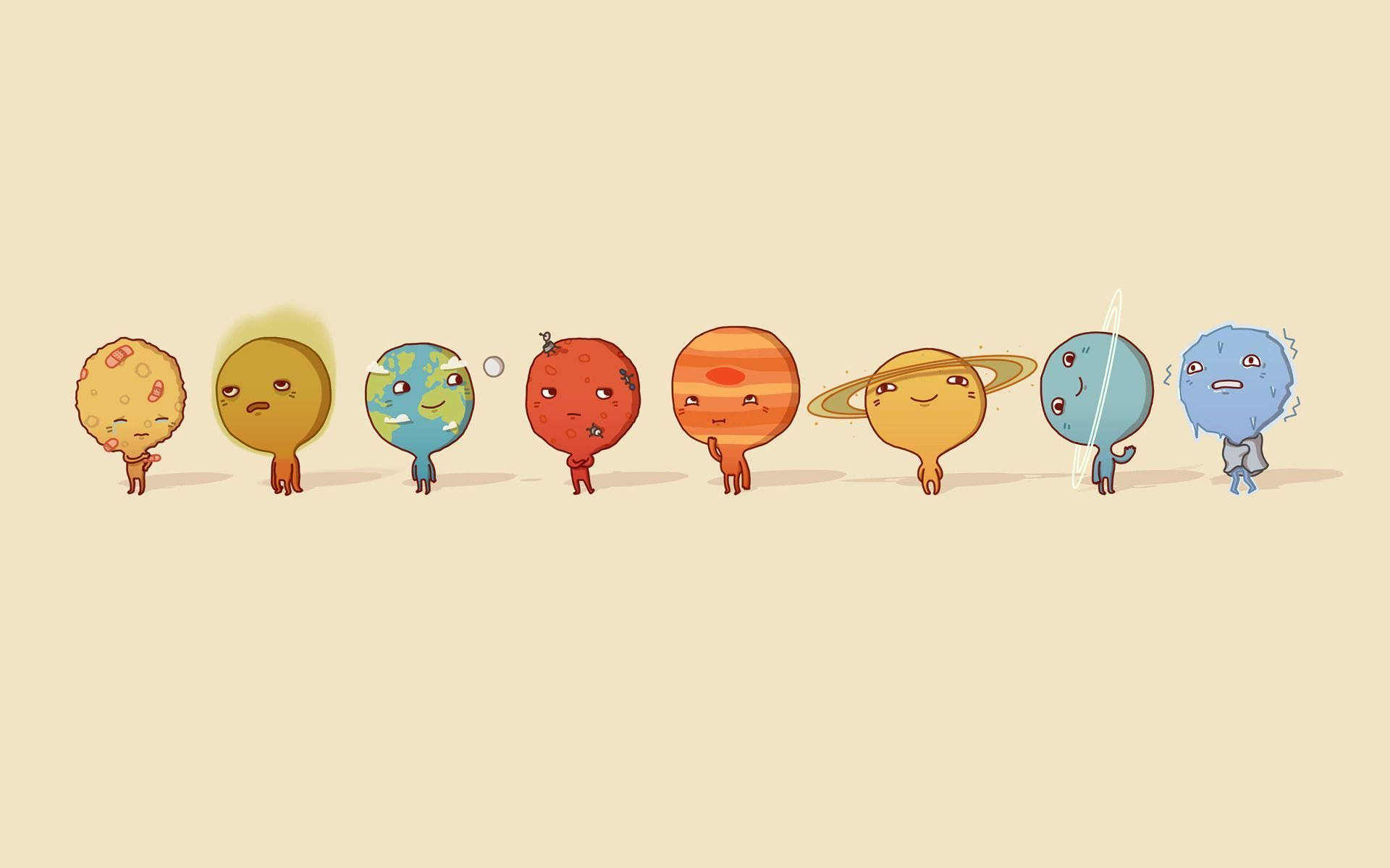 Estética Tumblr de Planetas Lindos Fondos de pantalla