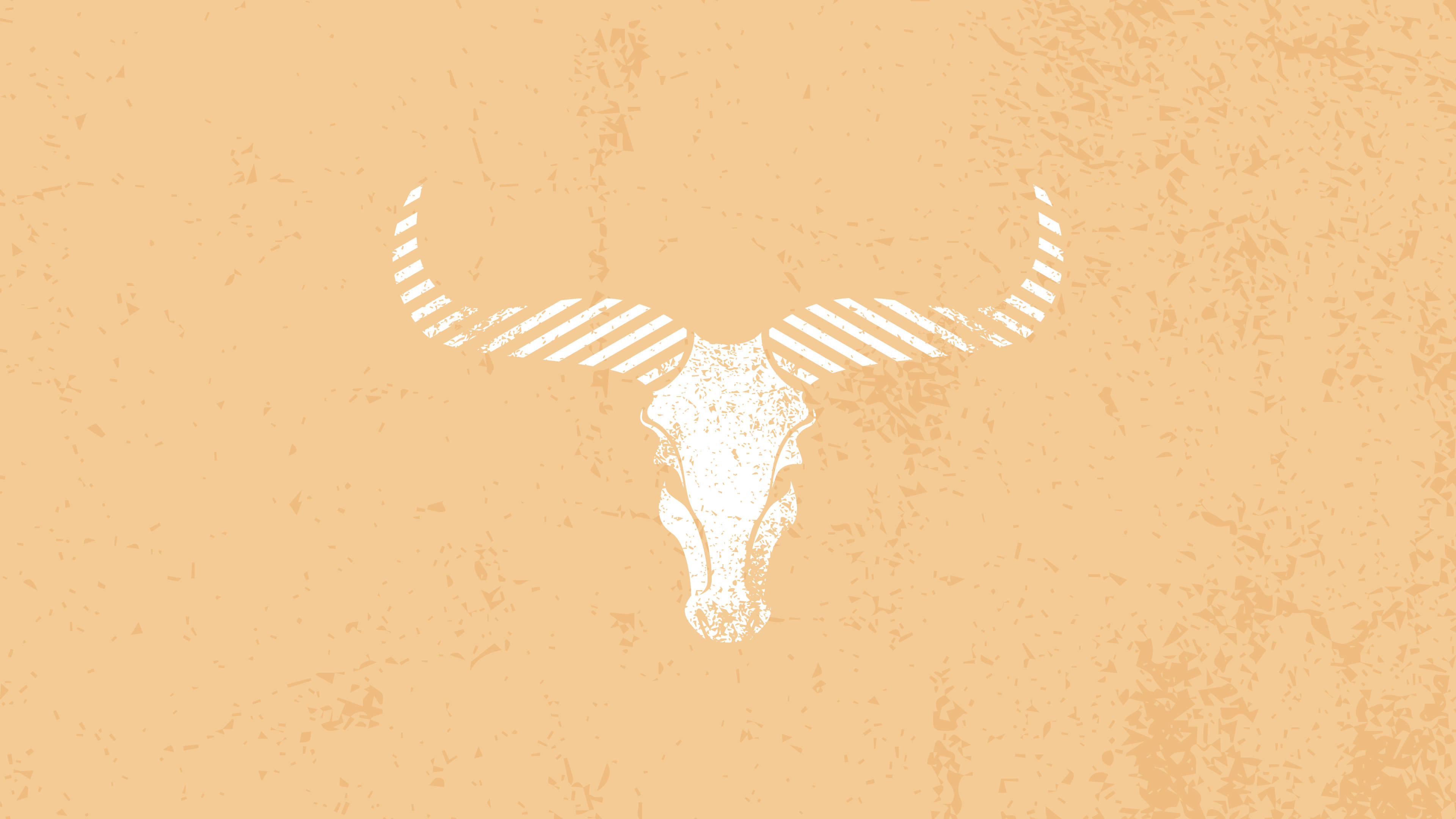 Estética Vaquera Minimalista de Toro Fondos de pantalla