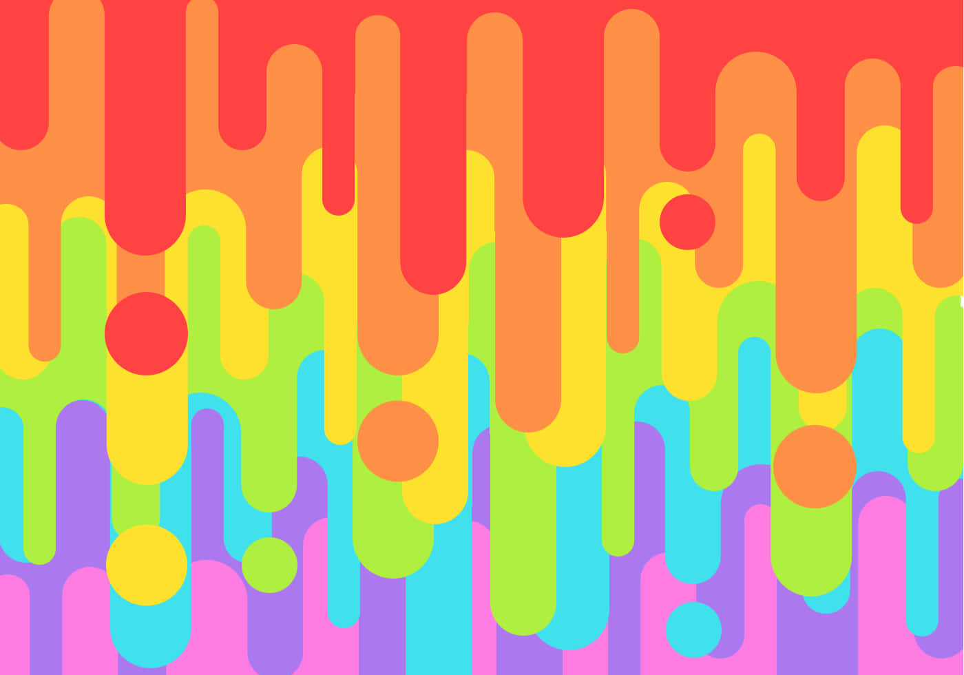Estético arcoíris LGBT goteando Fondos de pantalla