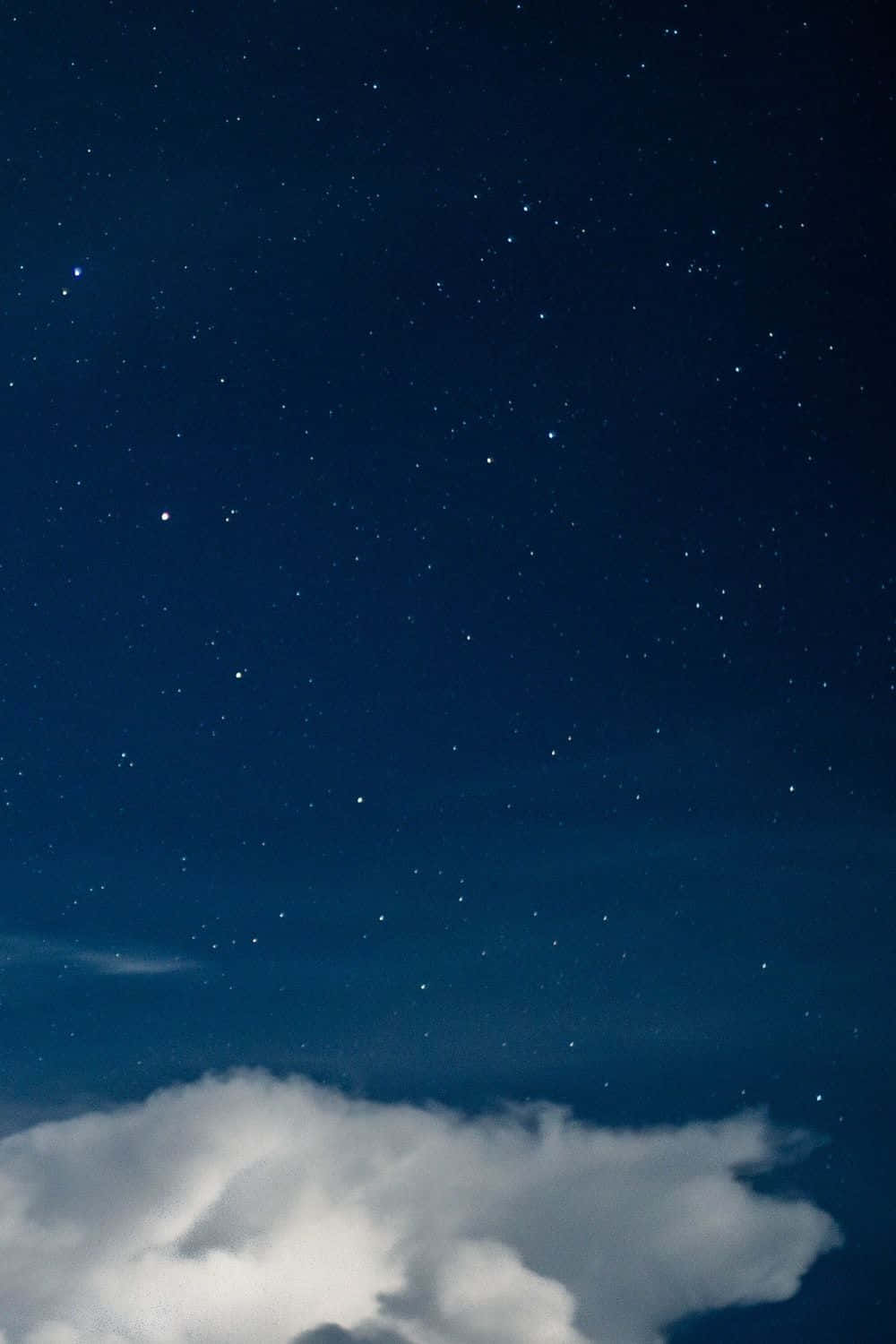 Estrella Azul Oscuro Nube Blanca Fondos de pantalla