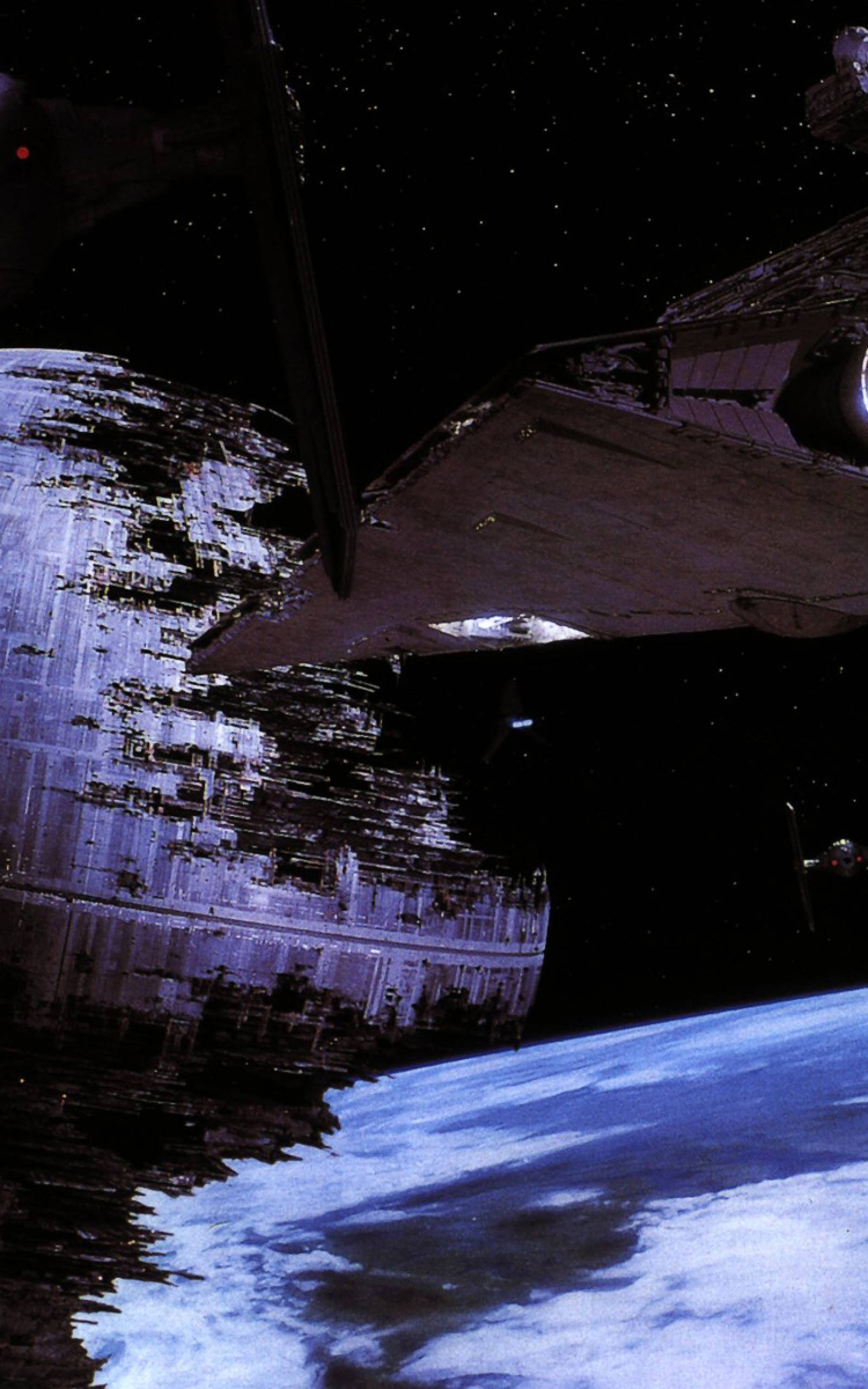 Estrella de la Muerte en el Espacio Star Wars Tablet Fondos de pantalla
