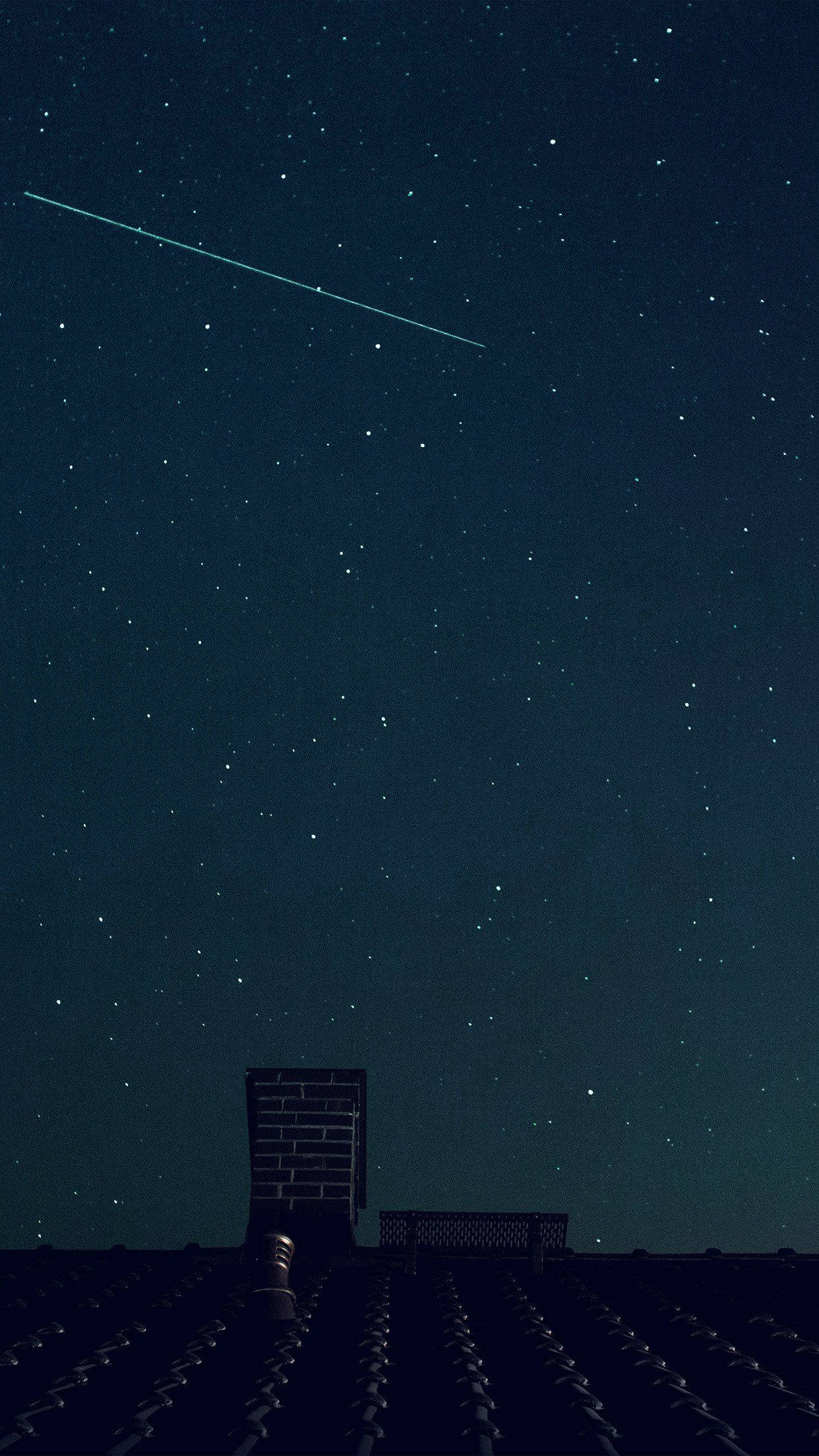 Estrella Fugaz Cielo Azul Fondos de pantalla