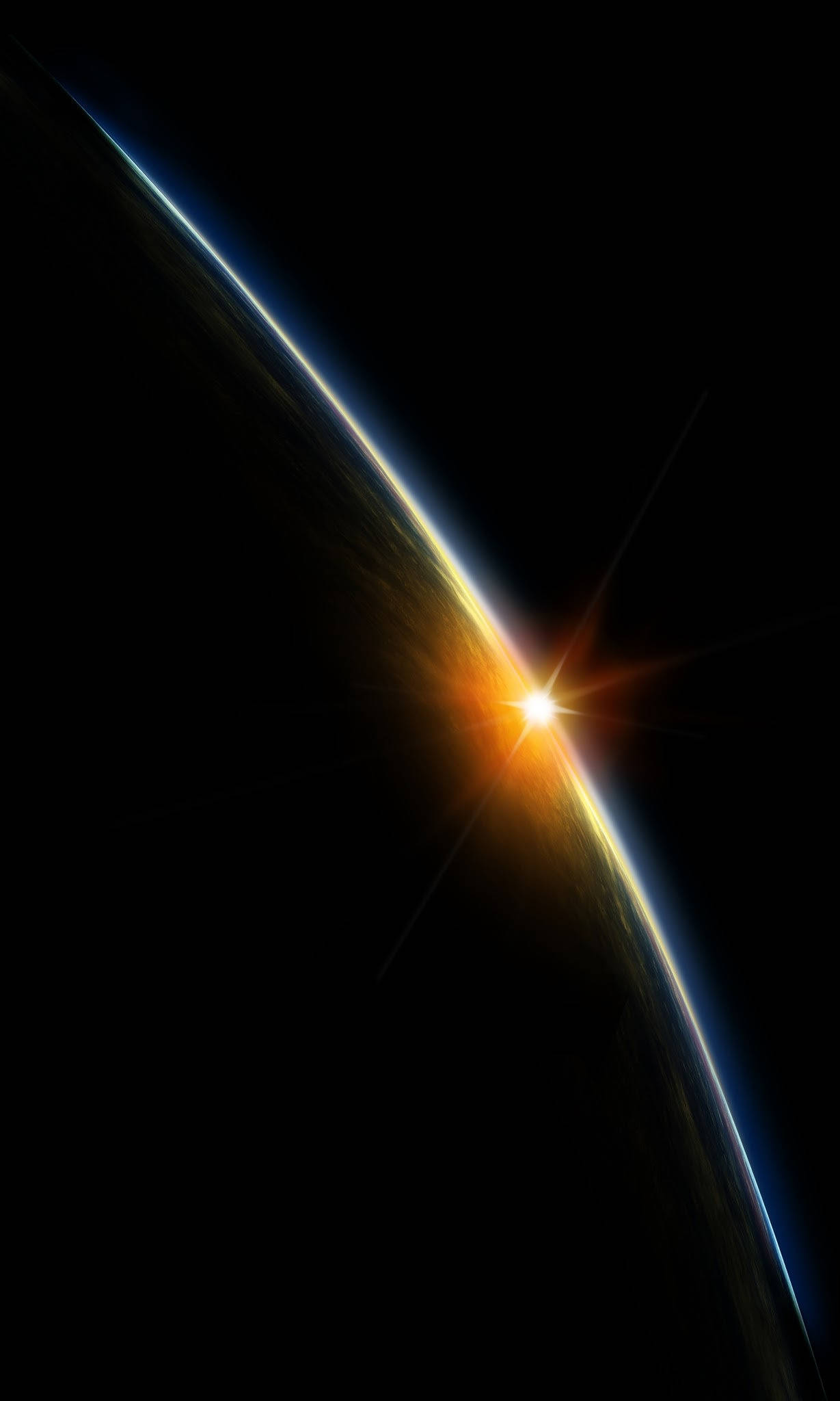 Estrella Horizonte OLED Fondos de pantalla