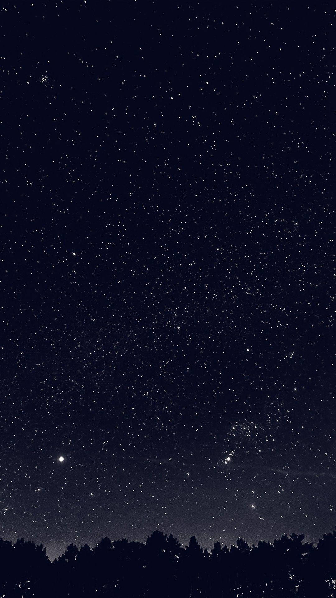 Estrellas Deslumbrantes en el Cielo Modo Oscuro Fondos de pantalla