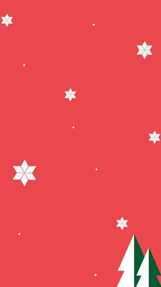Estrellas rojas navideñas sencillas Fondos de pantalla