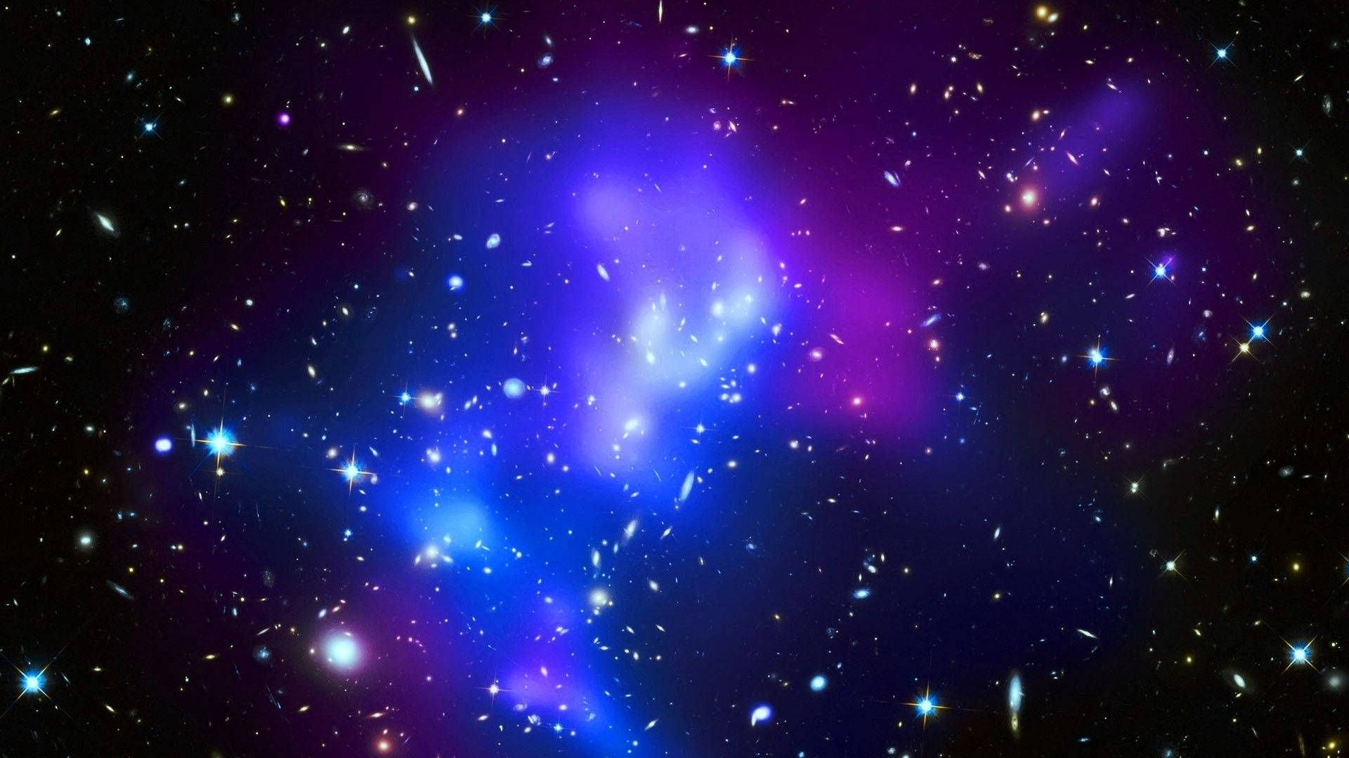Estrellas Titilantes en una Galaxia Linda Fondos de pantalla