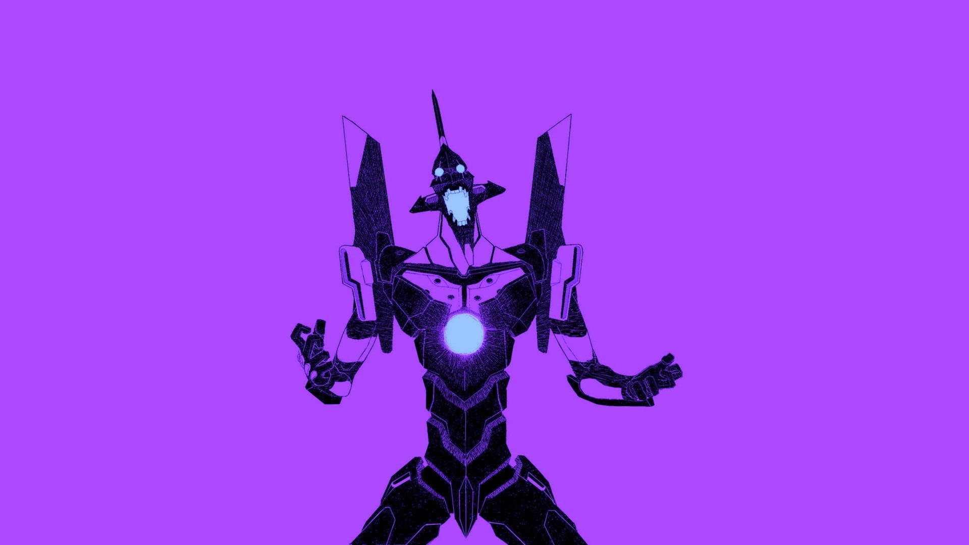 Evangelion 4K Unidad-01 Púrpura — Morado Fondos de pantalla