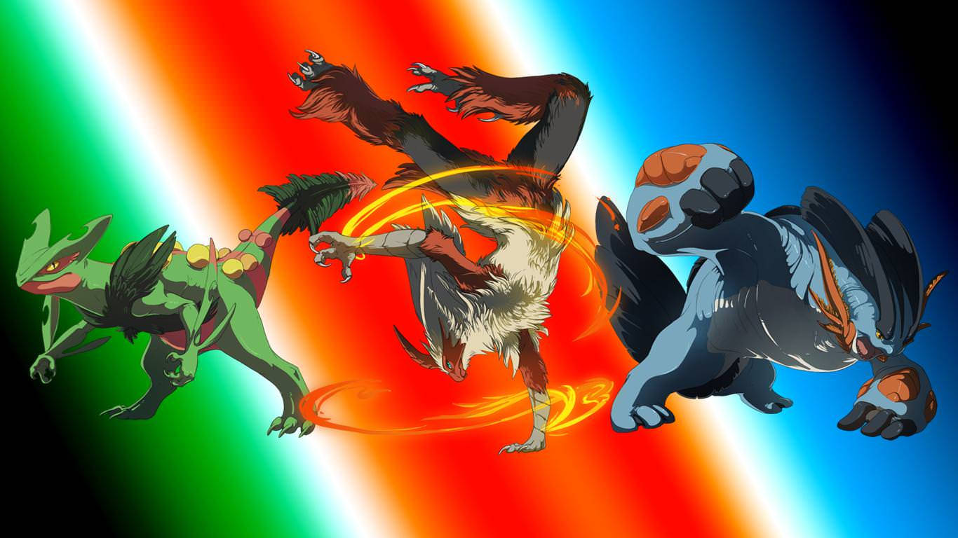 Evoluciona tu Pokémon – ¡Alcanza nuevas alturas! Fondos de pantalla