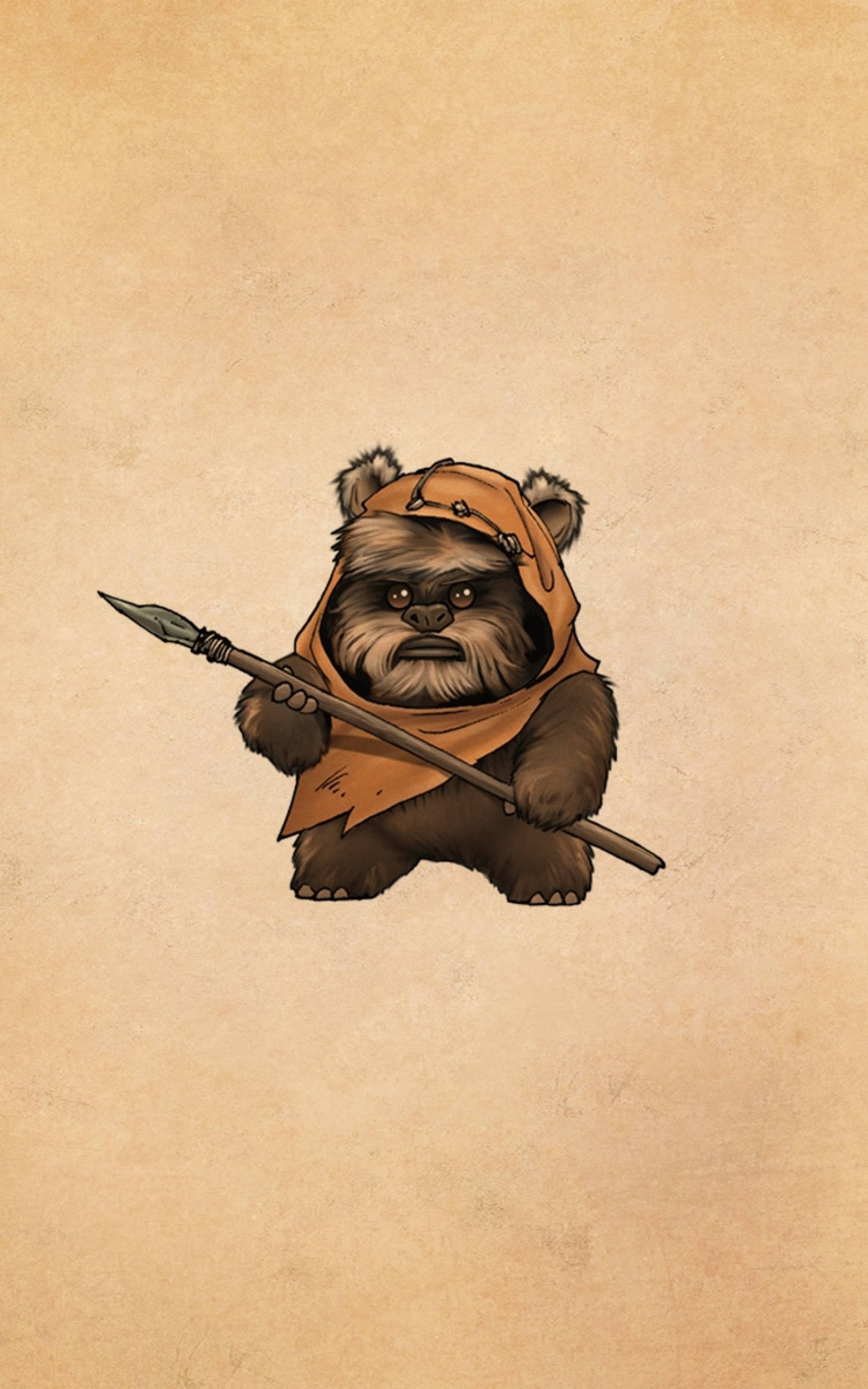 Ewok Tierno Star Wars Tablet Fondos de pantalla