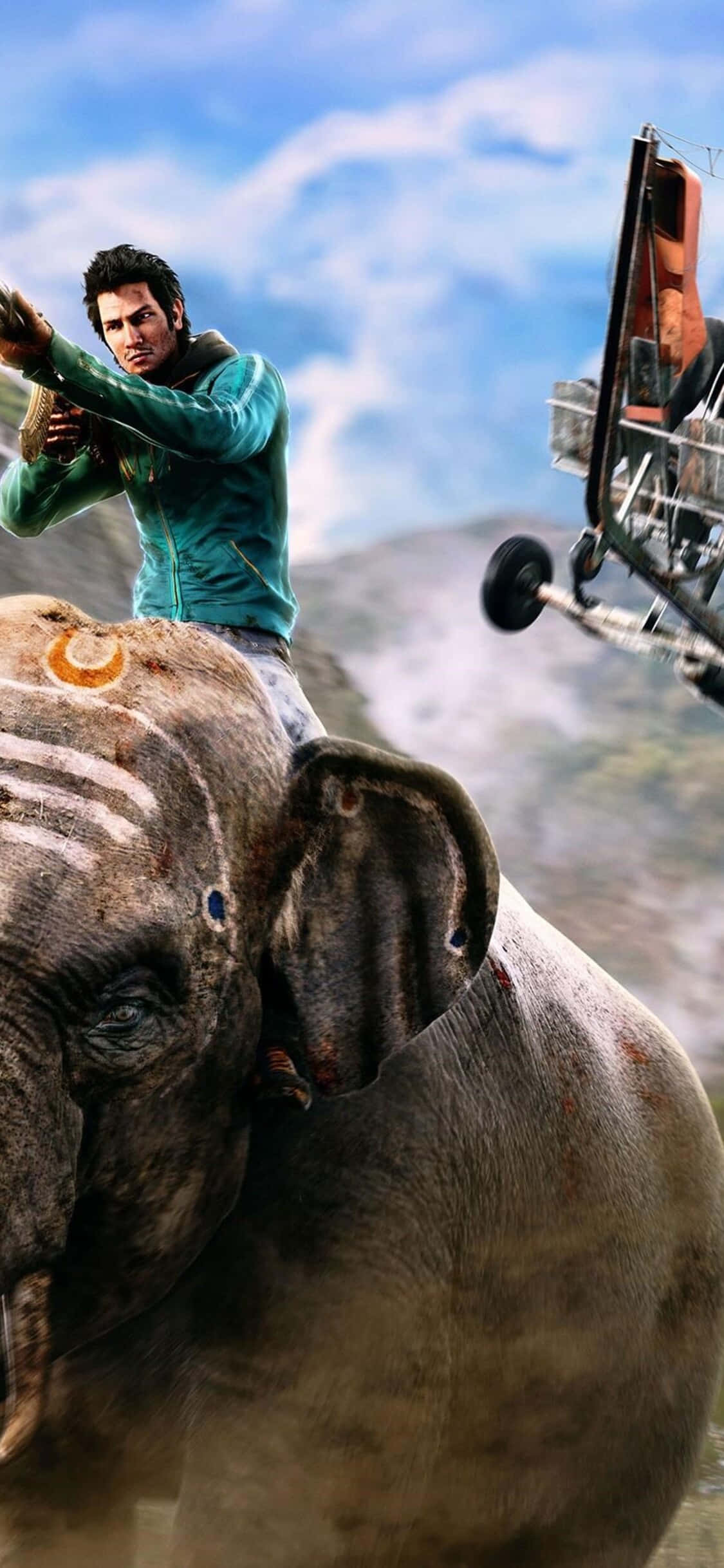 Experiencia de juego de alta gama con iPhone XS y Far Cry 4 Fondos de pantalla