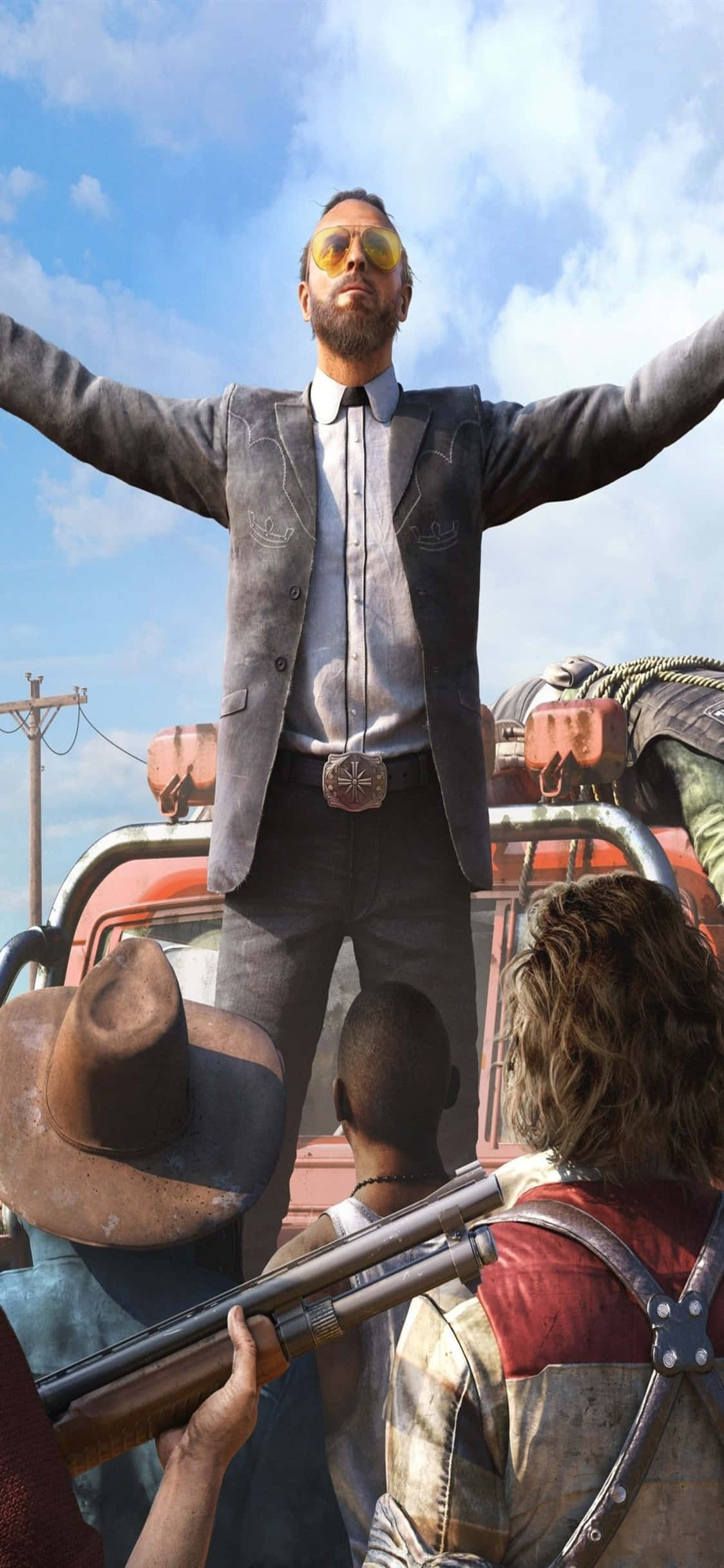 Experiencia de juego en alta definición de Far Cry 3 en el iPhone X Fondos de pantalla