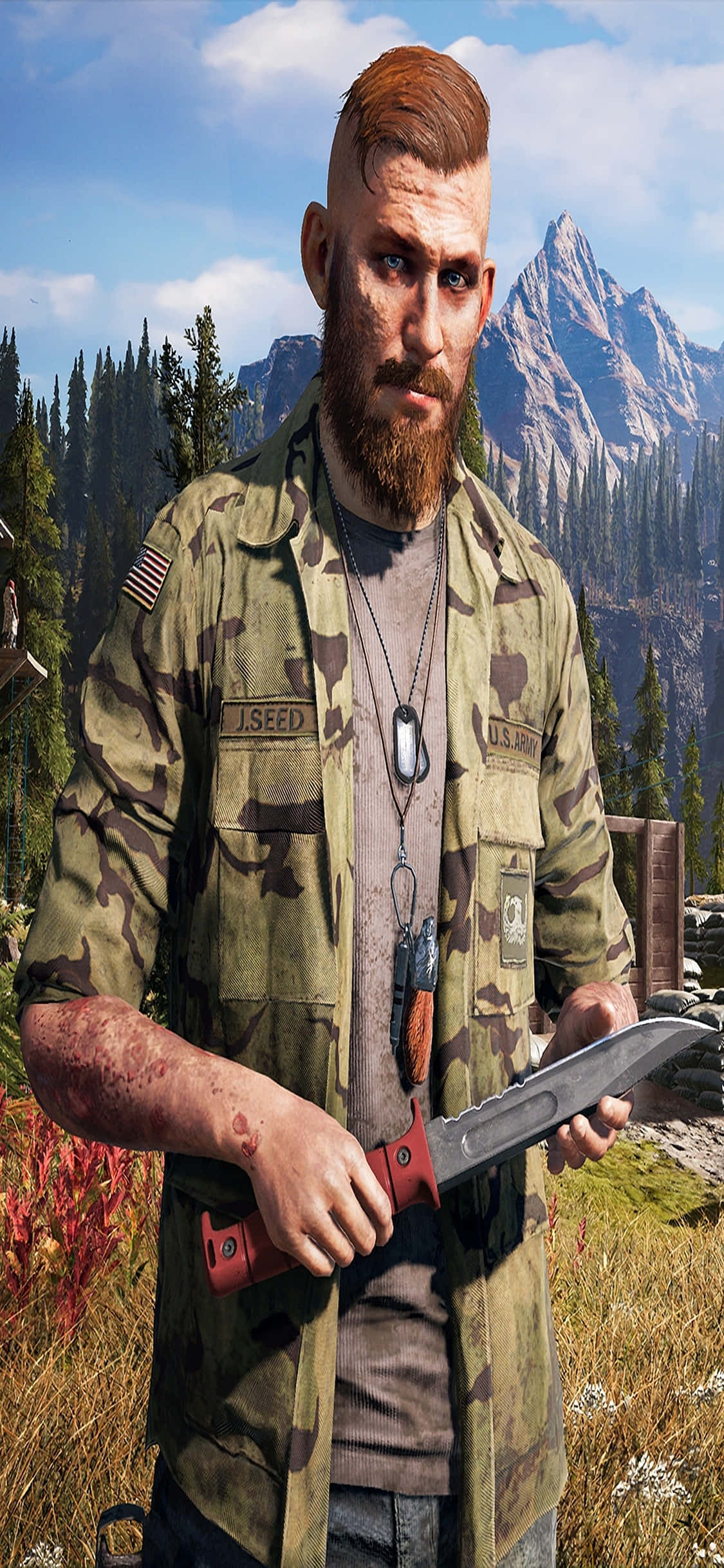 Experiencia de juego en alta definición: Disfruta Far Cry 5 en iPhone XS Fondos de pantalla