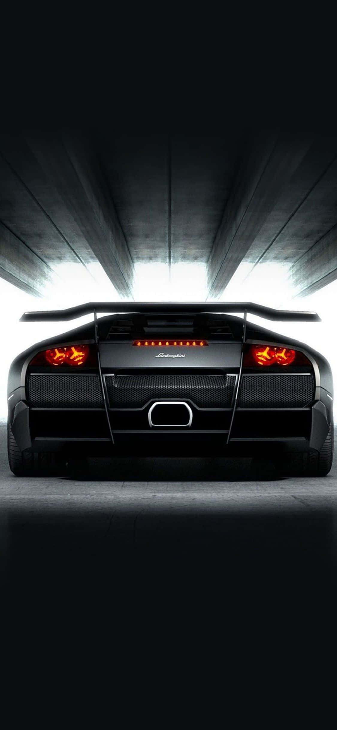 Experiencia de lujo: posee un smartphone Lamborghini Negro Fondos de pantalla