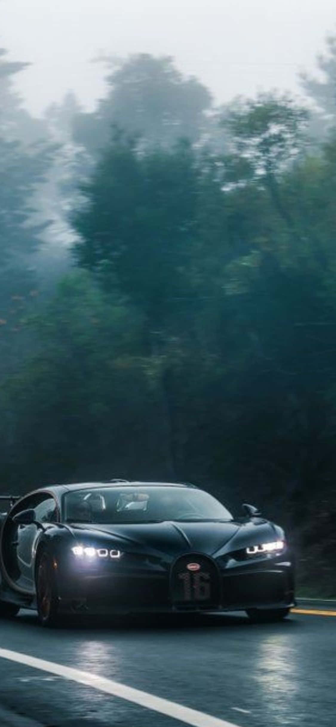 Experimenta el lujo con el iPhone Xs y Bugatti Fondos de pantalla