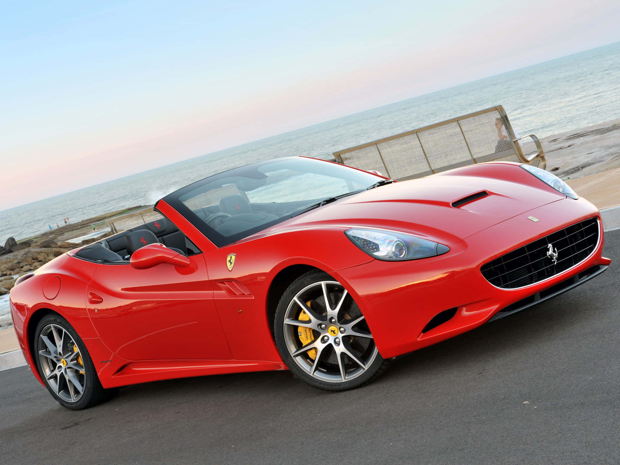 Experimenta el poder incomparable de un Ferrari Fondos de pantalla