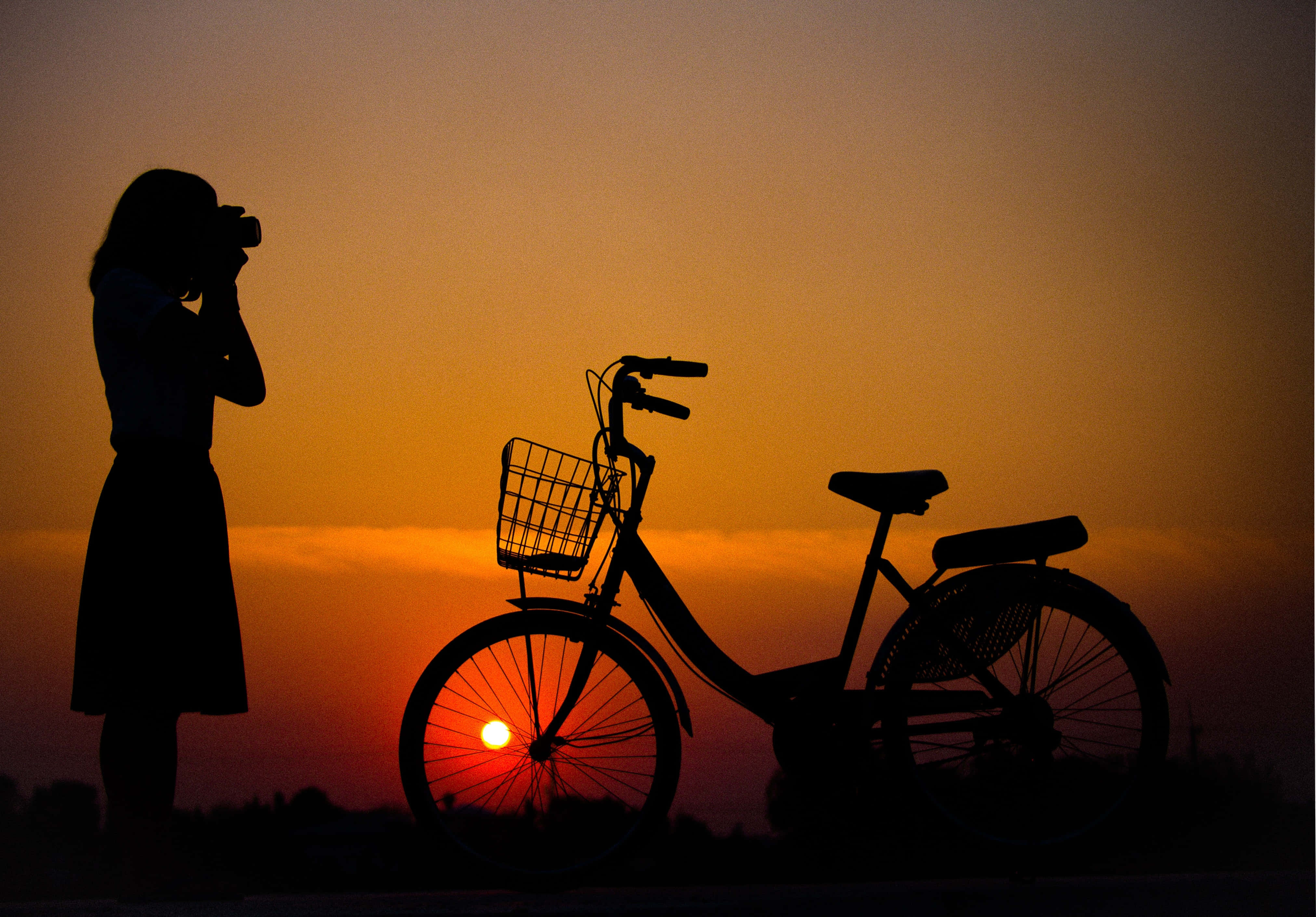 Experimenta la belleza de un atardecer. Fondos de pantalla