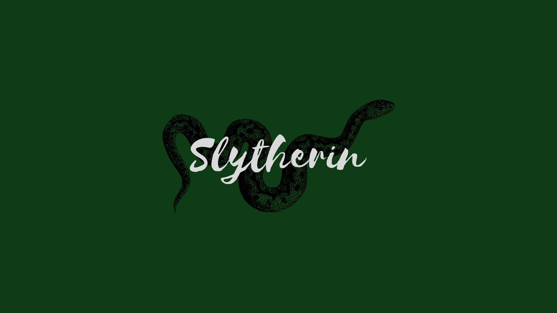 Experimenta la estética icónica de la Casa Slytherin con este papel tapiz temático de lujoso detalle. Fondos de pantalla