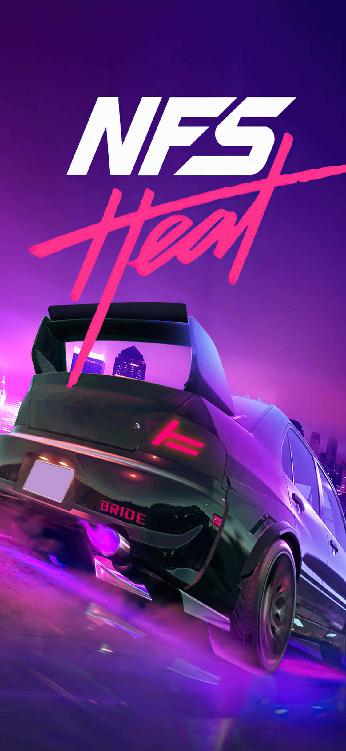 ¡Experimenta la Emoción y la Descarga de Adrenalina de Need for Speed Heat en tu iPhone Xs! Fondos de pantalla
