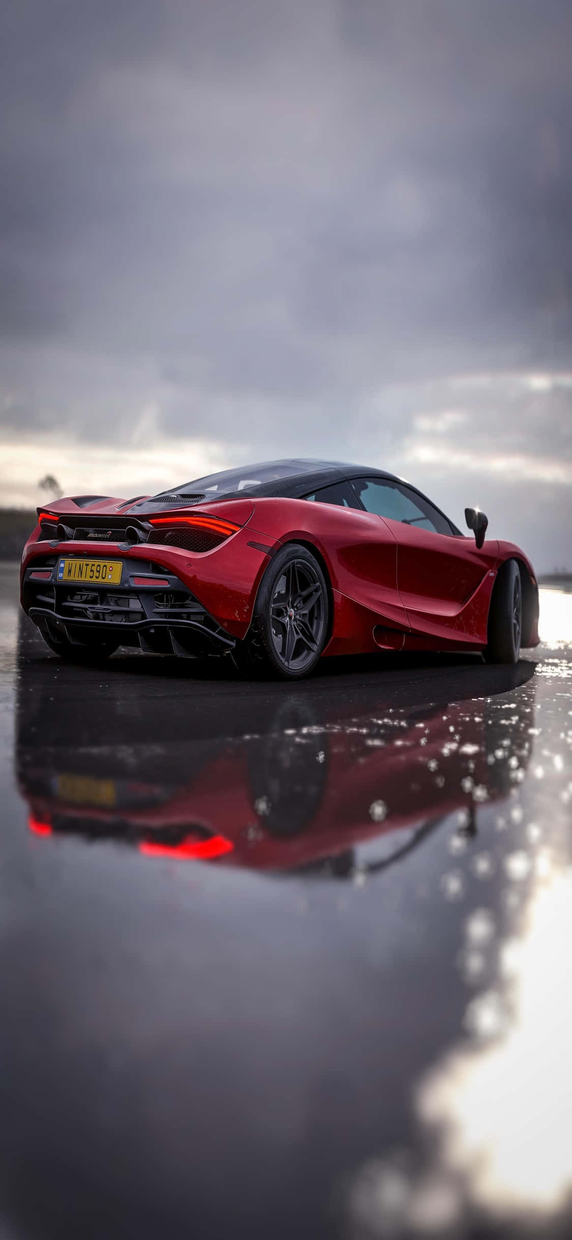 Experimenta la velocidad y el lujo del iPhone Xs McLaren 720s Fondos de pantalla