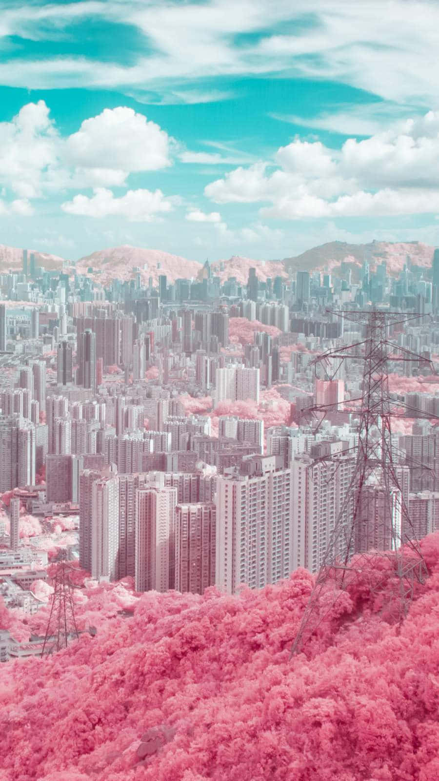 ¡Experimenta los colores vibrantes y la vida de Anime City! Fondos de pantalla