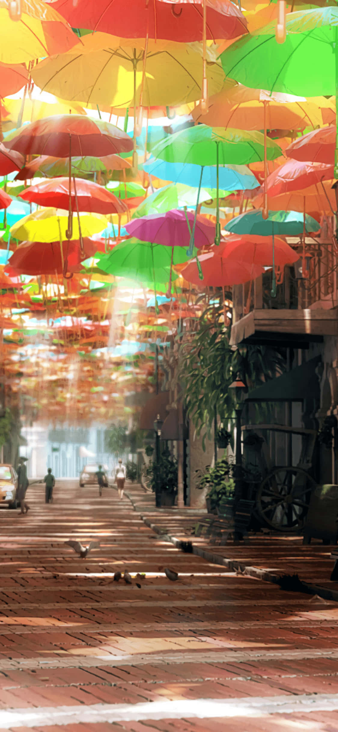 ¡Explora el encanto del Paisaje de Parque Anime! Fondos de pantalla