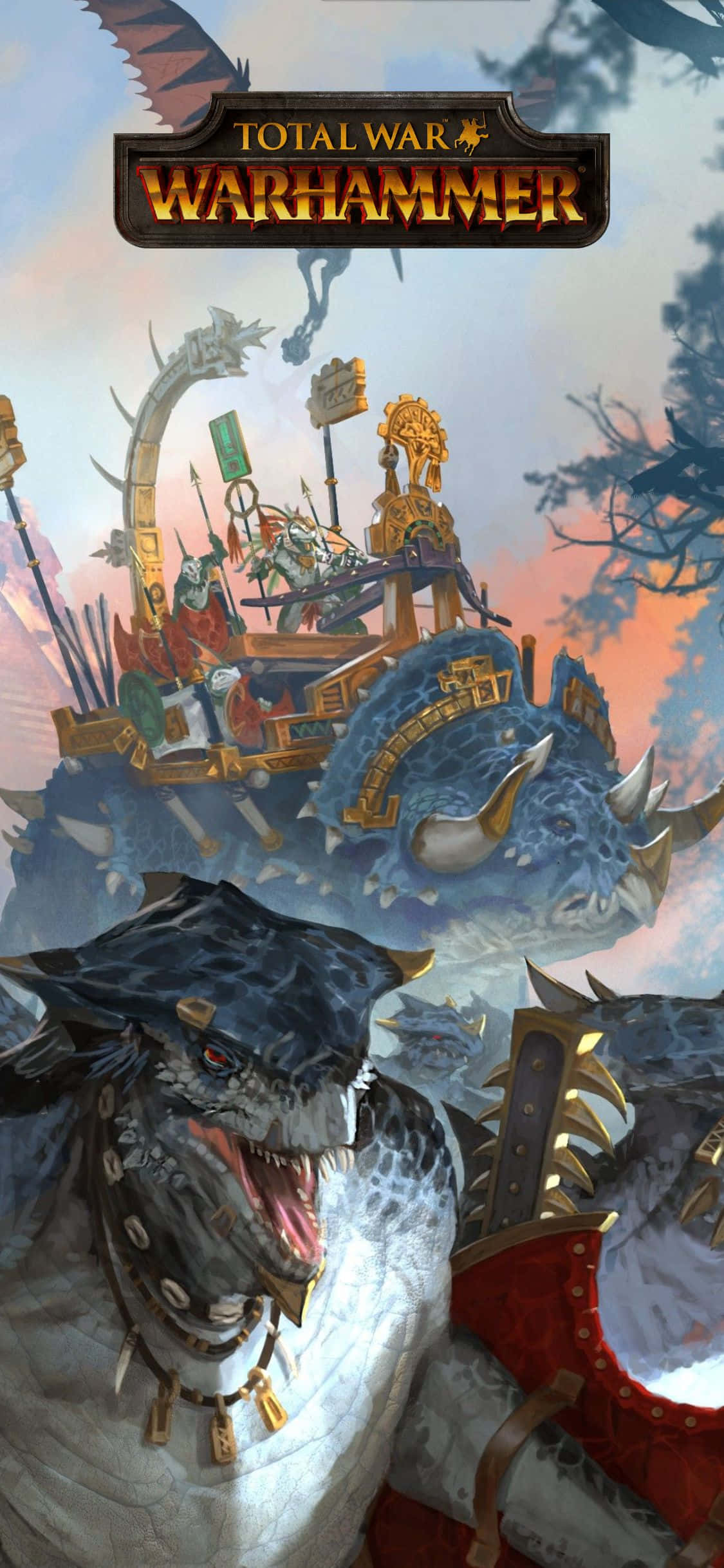 Explora el épico juego de estrategia Total War: Warhammer en tu iPhone X Fondos de pantalla