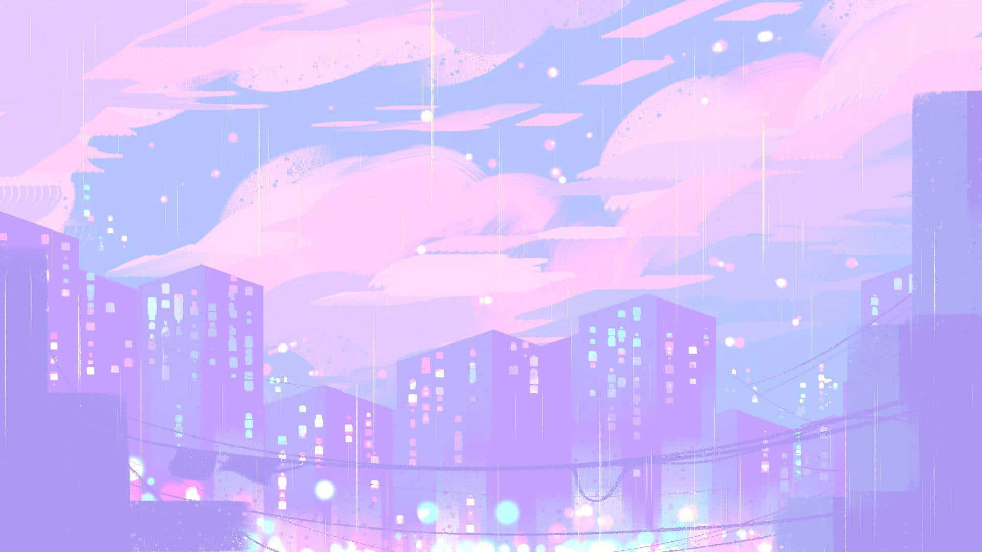 Explora el misterioso mundo del anime púrpura Fondos de pantalla