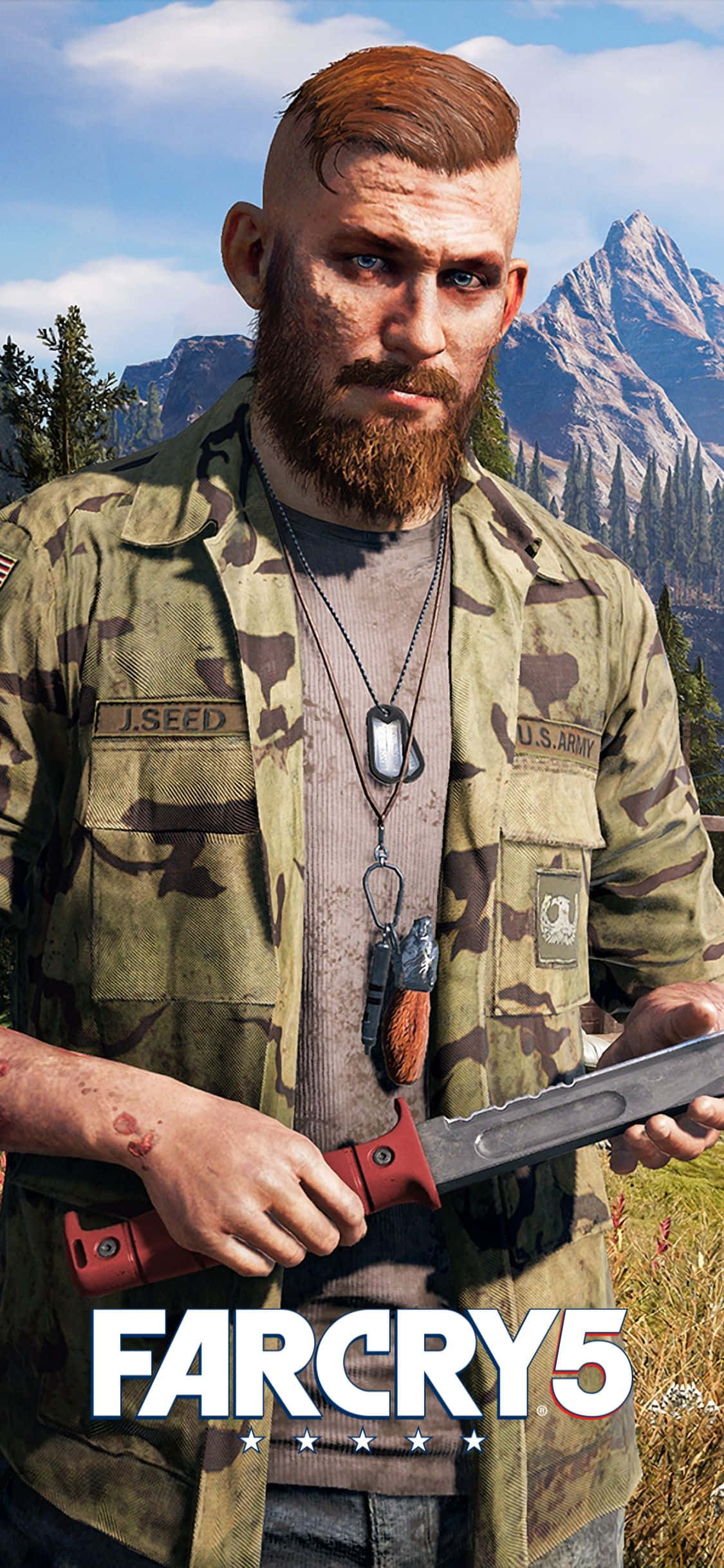Explora el mundo de Far Cry 5 en tu iPhone Xs Fondos de pantalla