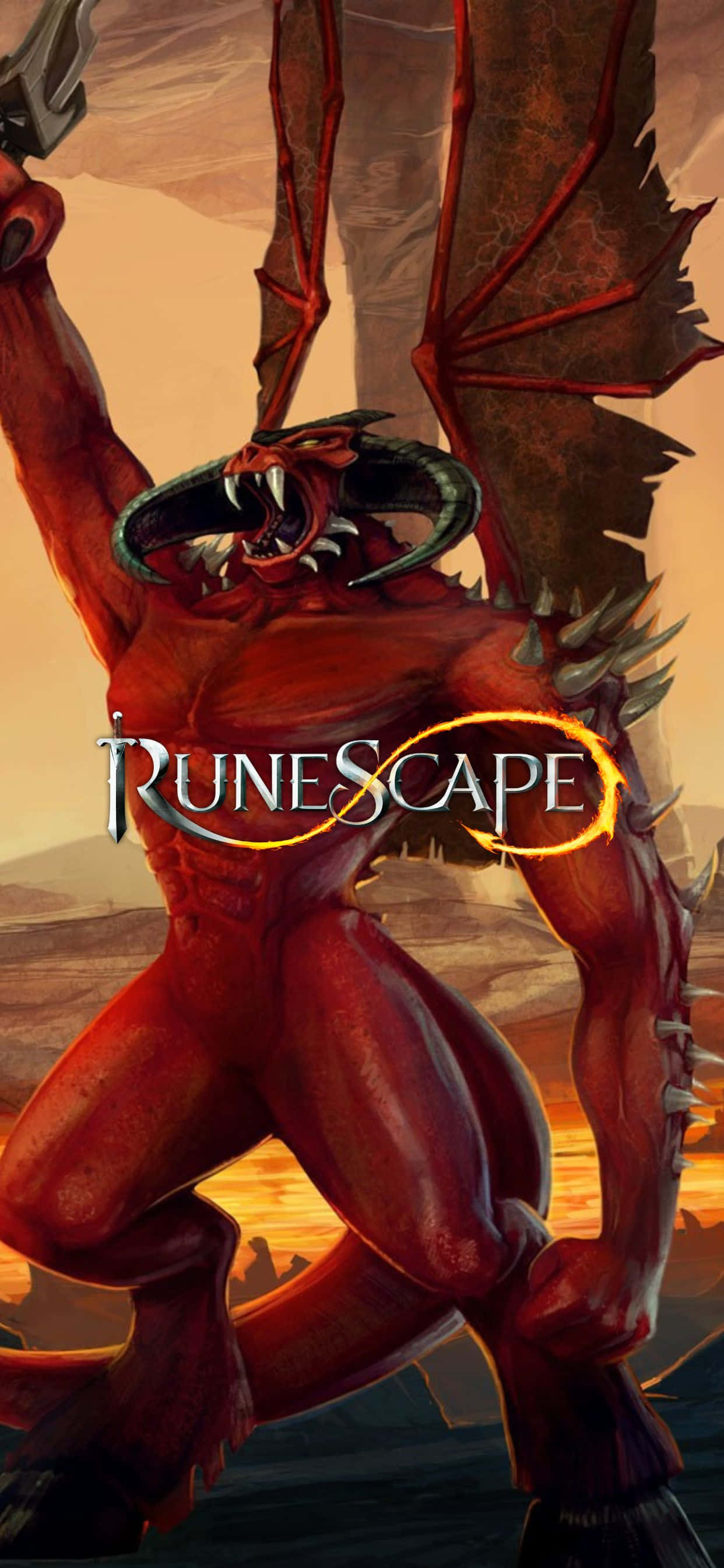 Explora el mundo de Runescape en tu iPhone Xs Max Fondos de pantalla