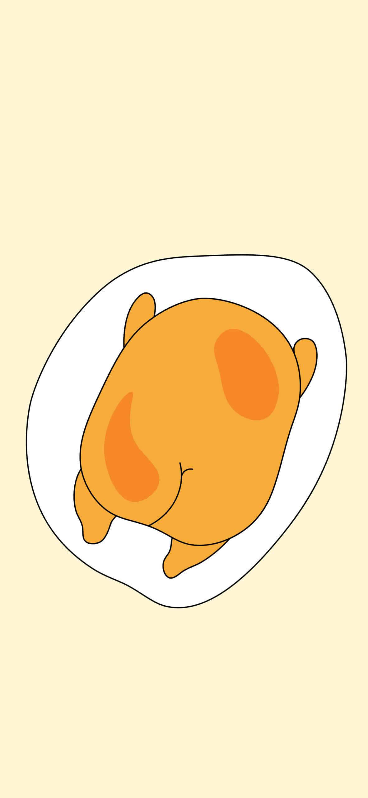 Explora el mundo juguetón de Gudetama a través de tu teléfono Fondos de pantalla
