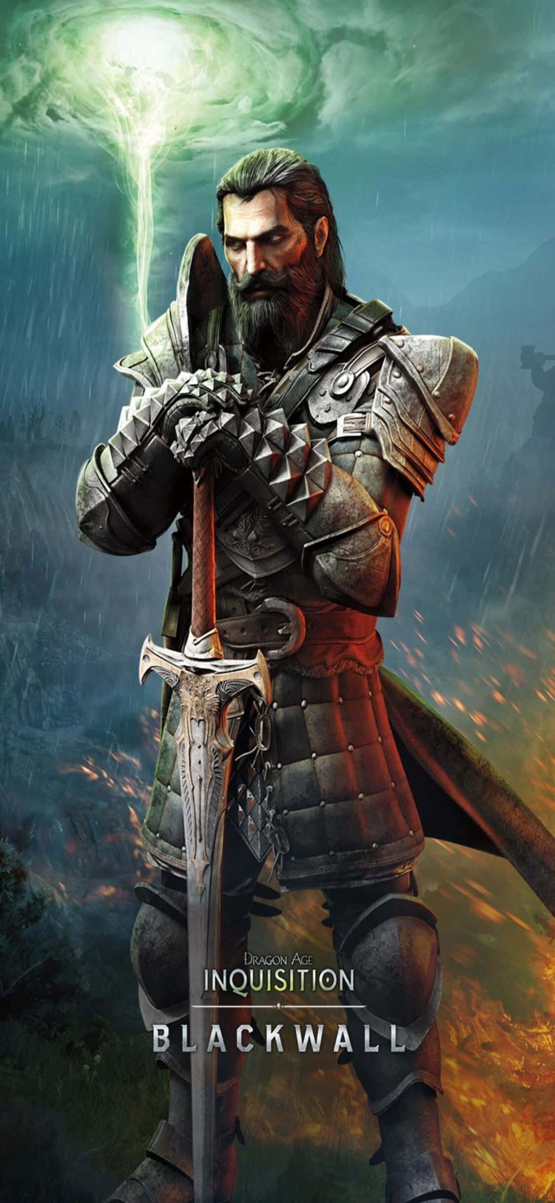 Explora el mundo de Thedas con tu iPhone Xs y Dragon Age Inquisition Fondos de pantalla