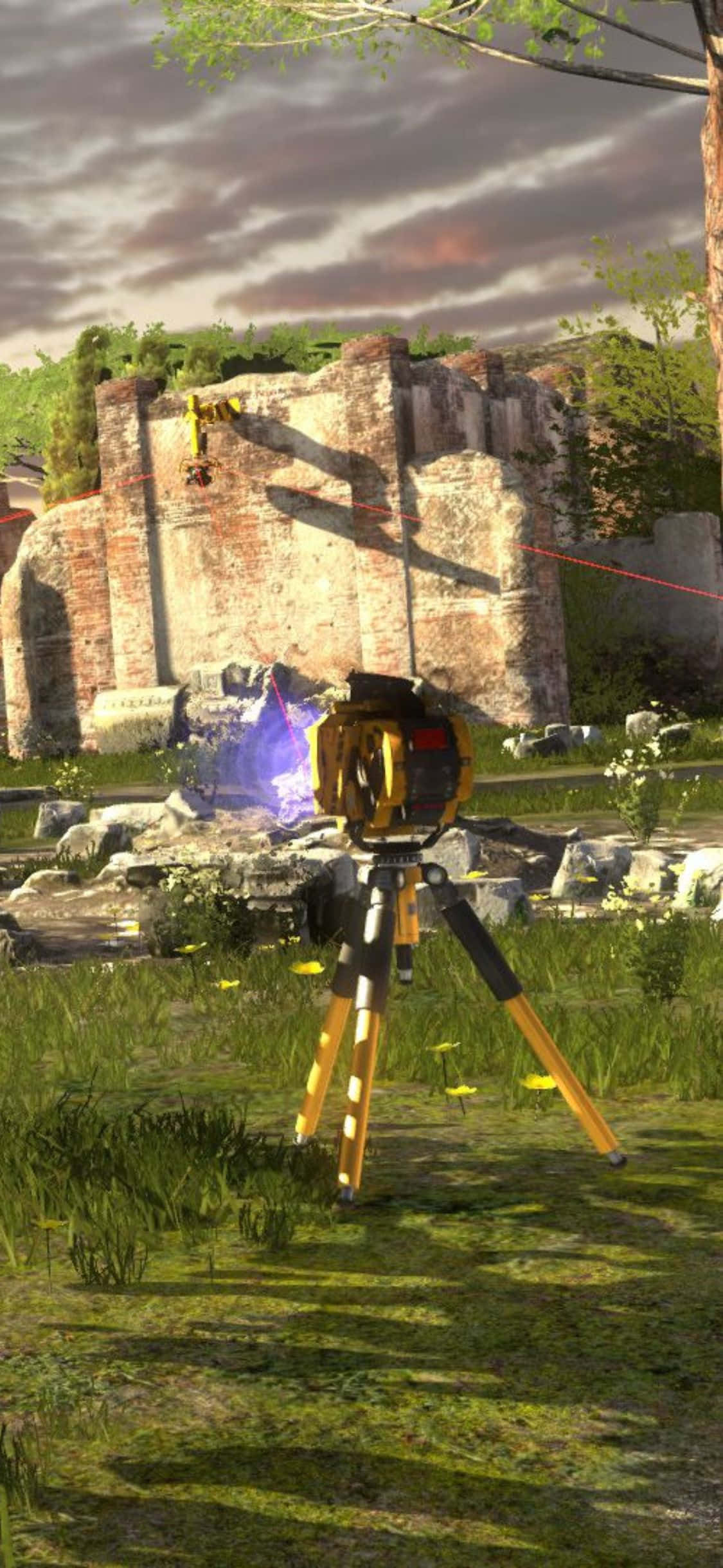 Explora el mundo surrealista de The Talos Principle en tu iPhone X Fondos de pantalla