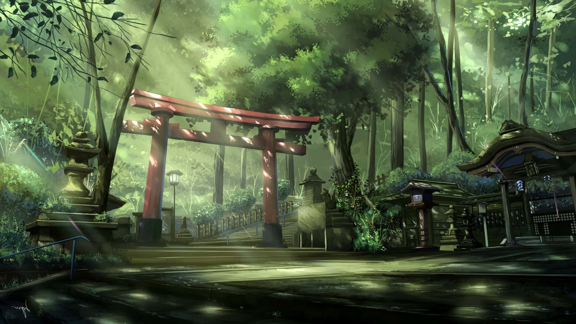 Explora el Paisaje Anime de Posibilidades Infinitas Fondos de pantalla