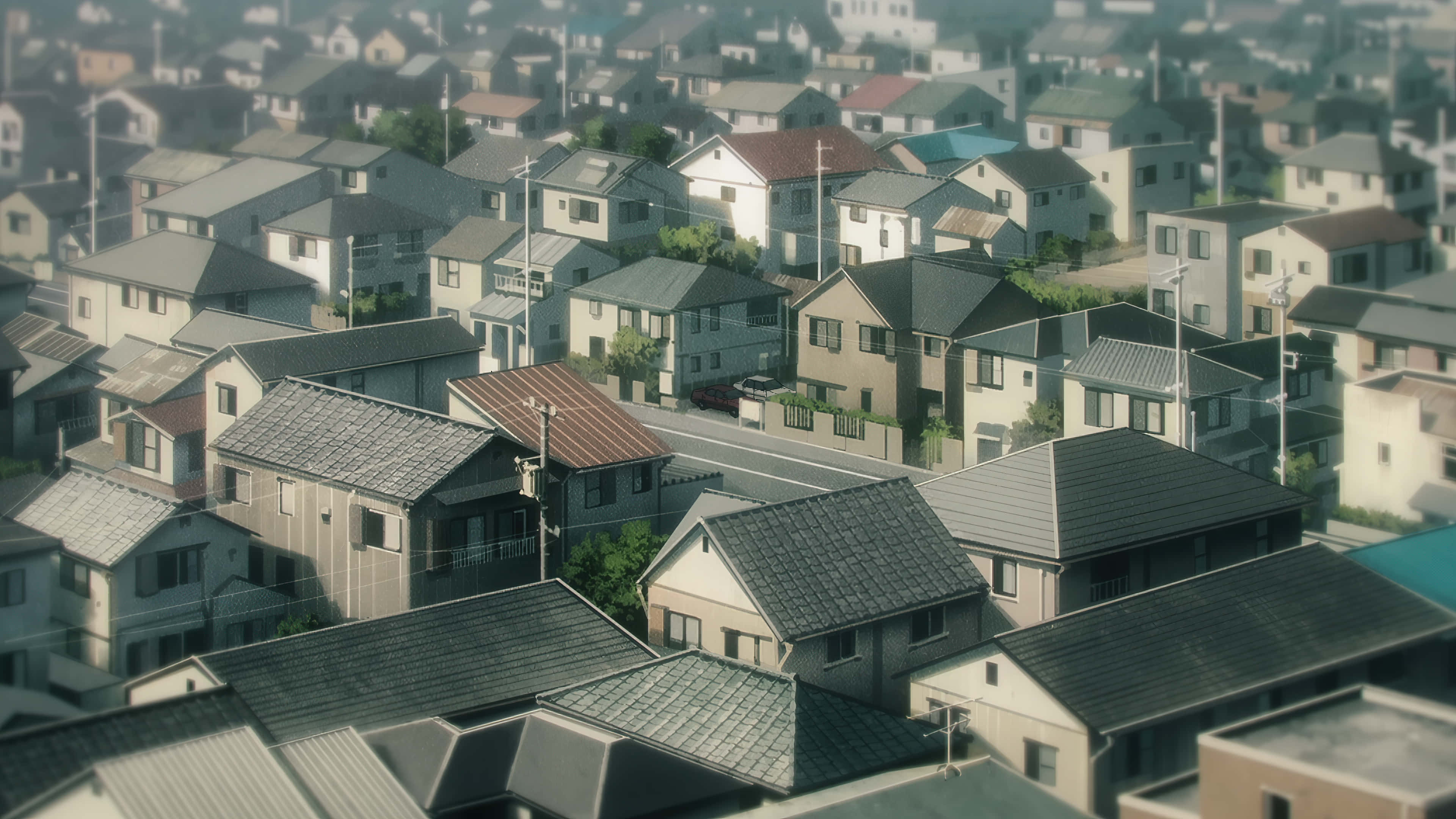 ¡Explora la colorida ciudad de Anime! Fondos de pantalla