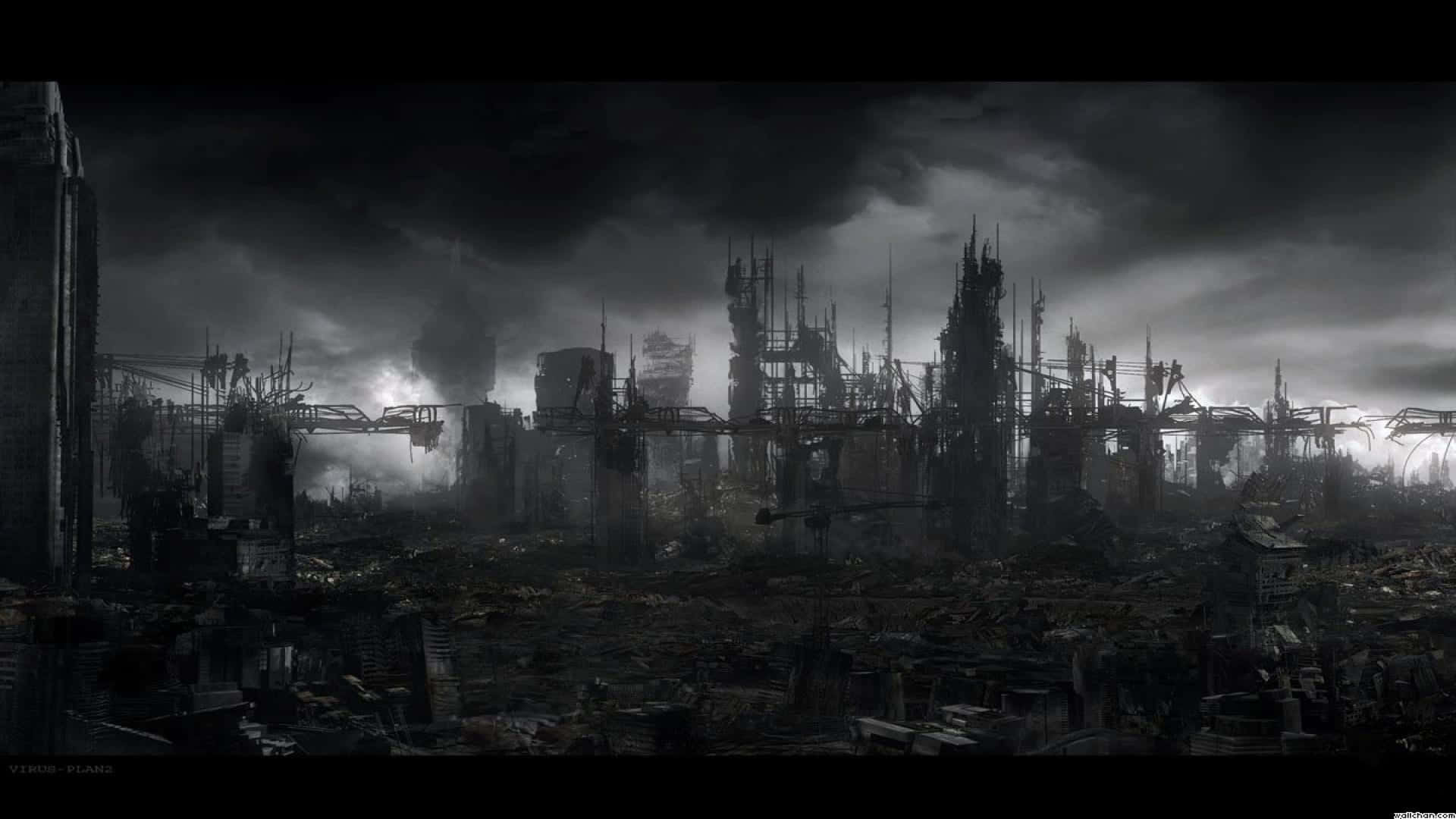 Explora la fascinante y misteriosa ciudad de Dark City. Fondos de pantalla