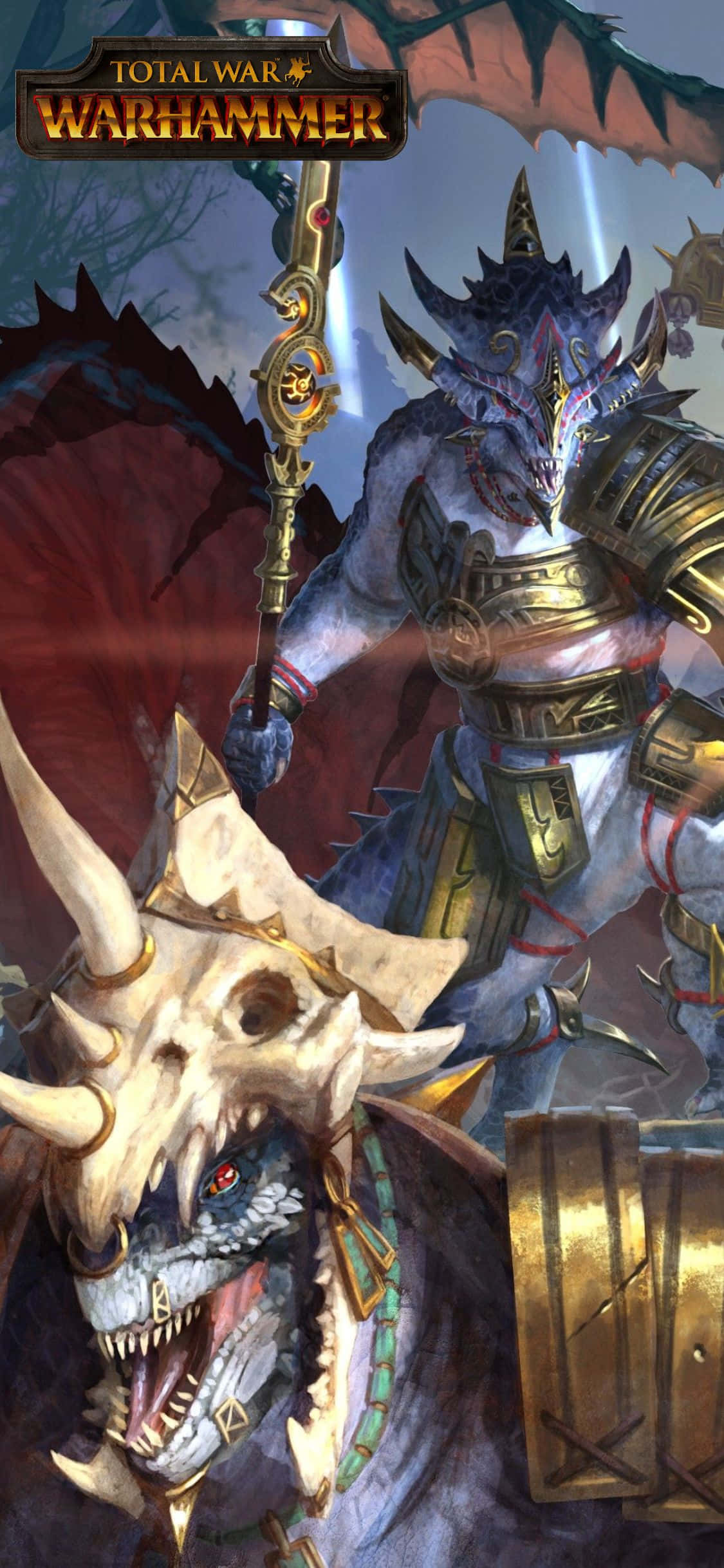 Explora las tierras devastadas por la guerra de Total War Warhammer en tu iPhone X Fondos de pantalla