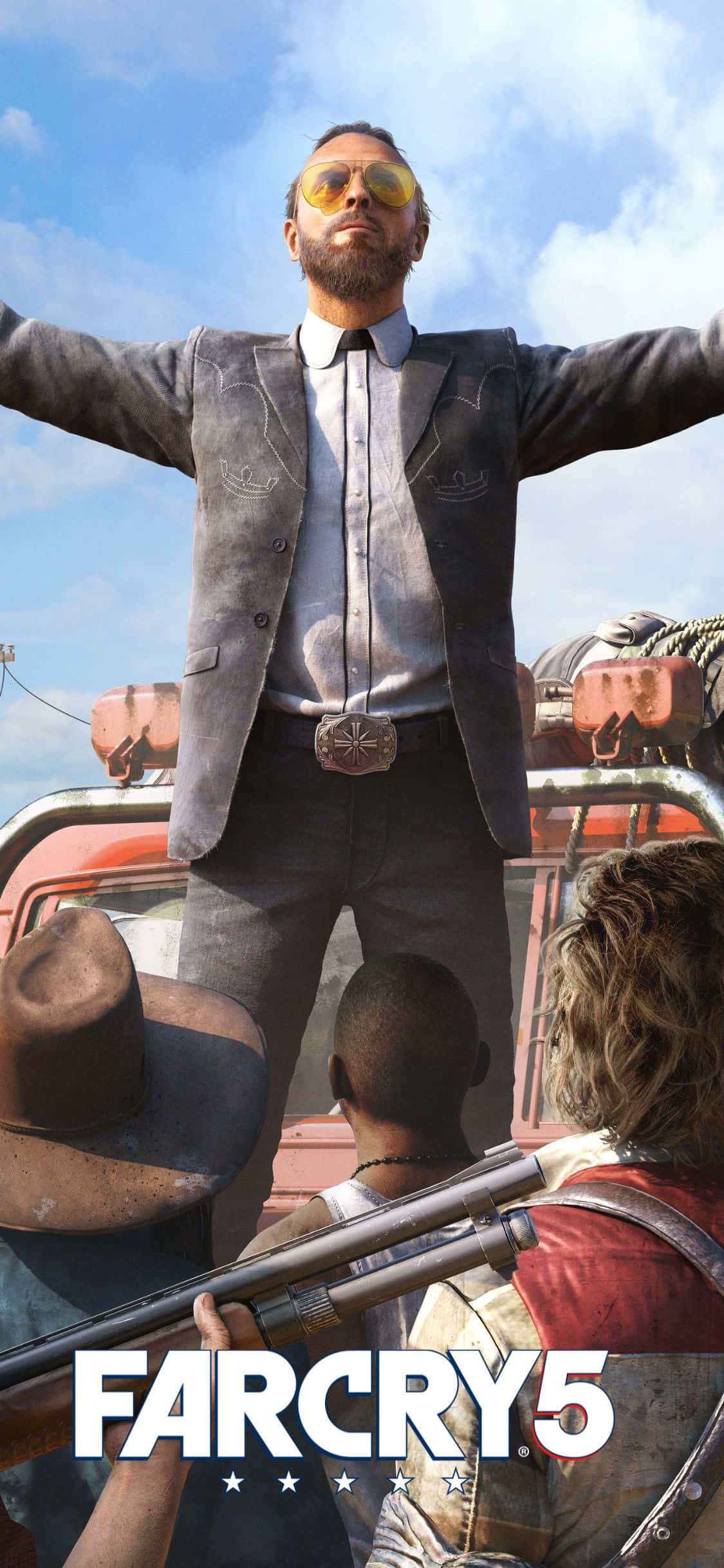 Explora lo salvaje con Far Cry 5 en iPhone XS Fondos de pantalla