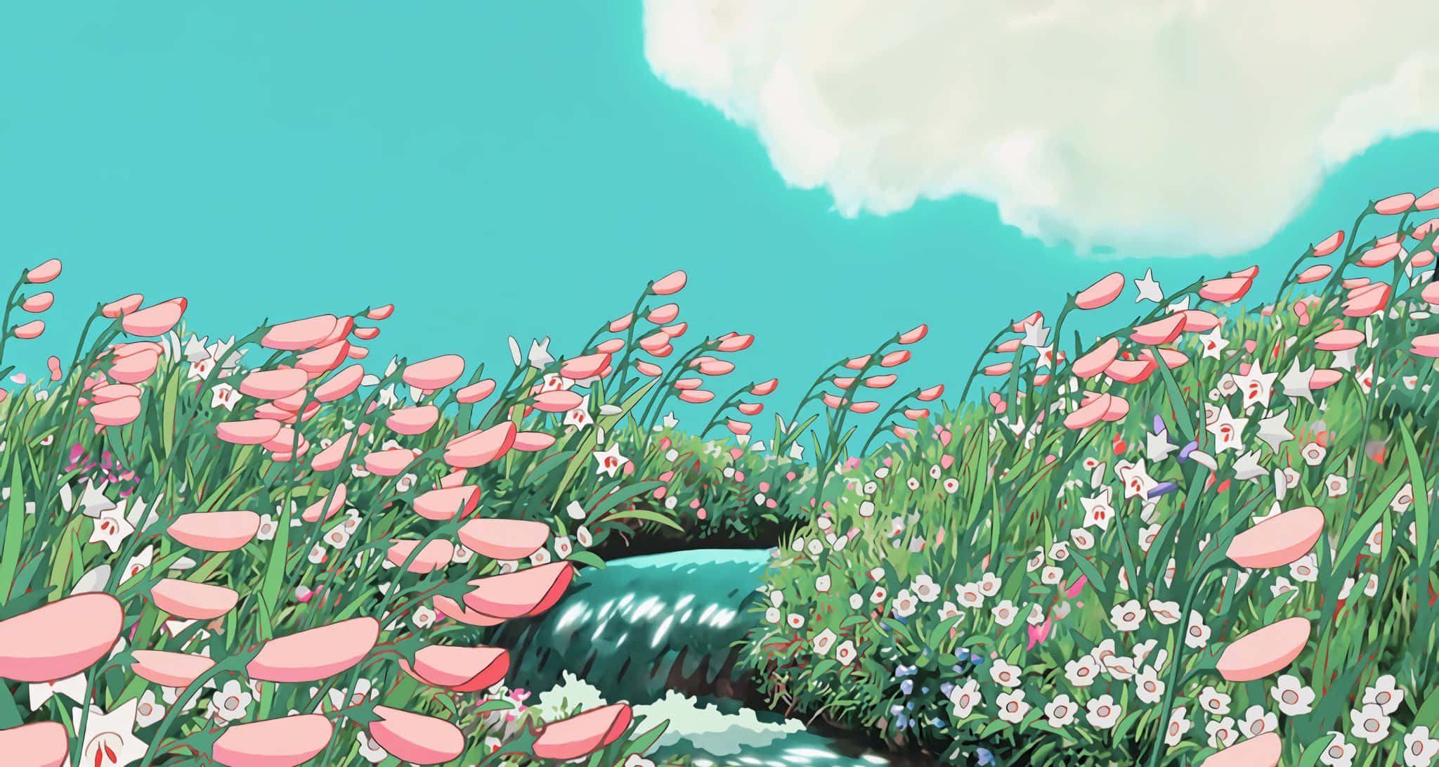 Explora tu imaginación con el Ghibli estético Fondos de pantalla