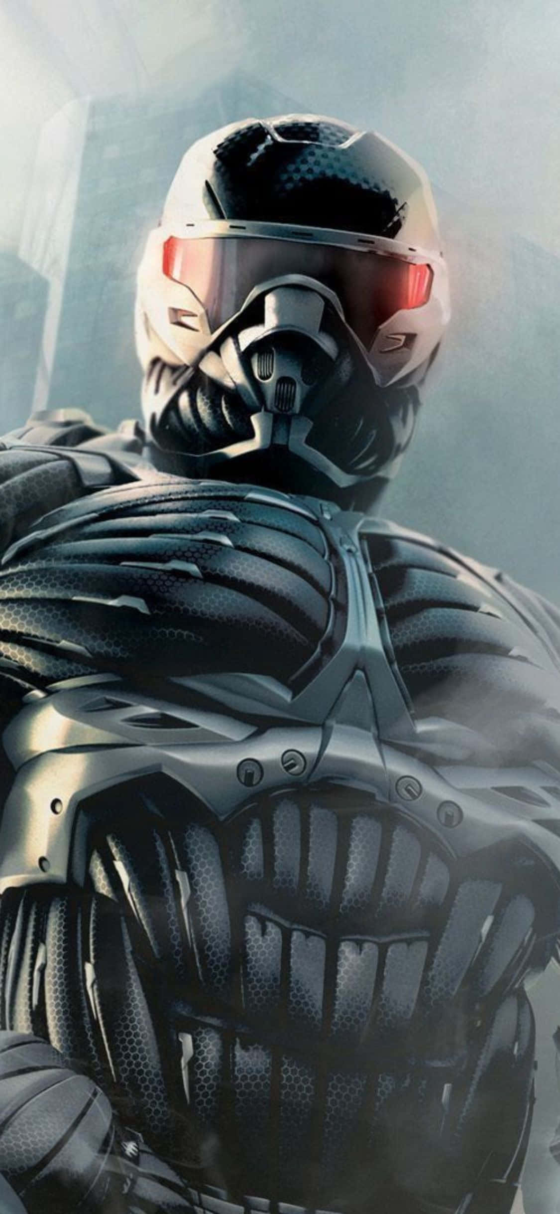 Explora un mundo futurista con Crysis 3 y iPhone X Fondos de pantalla