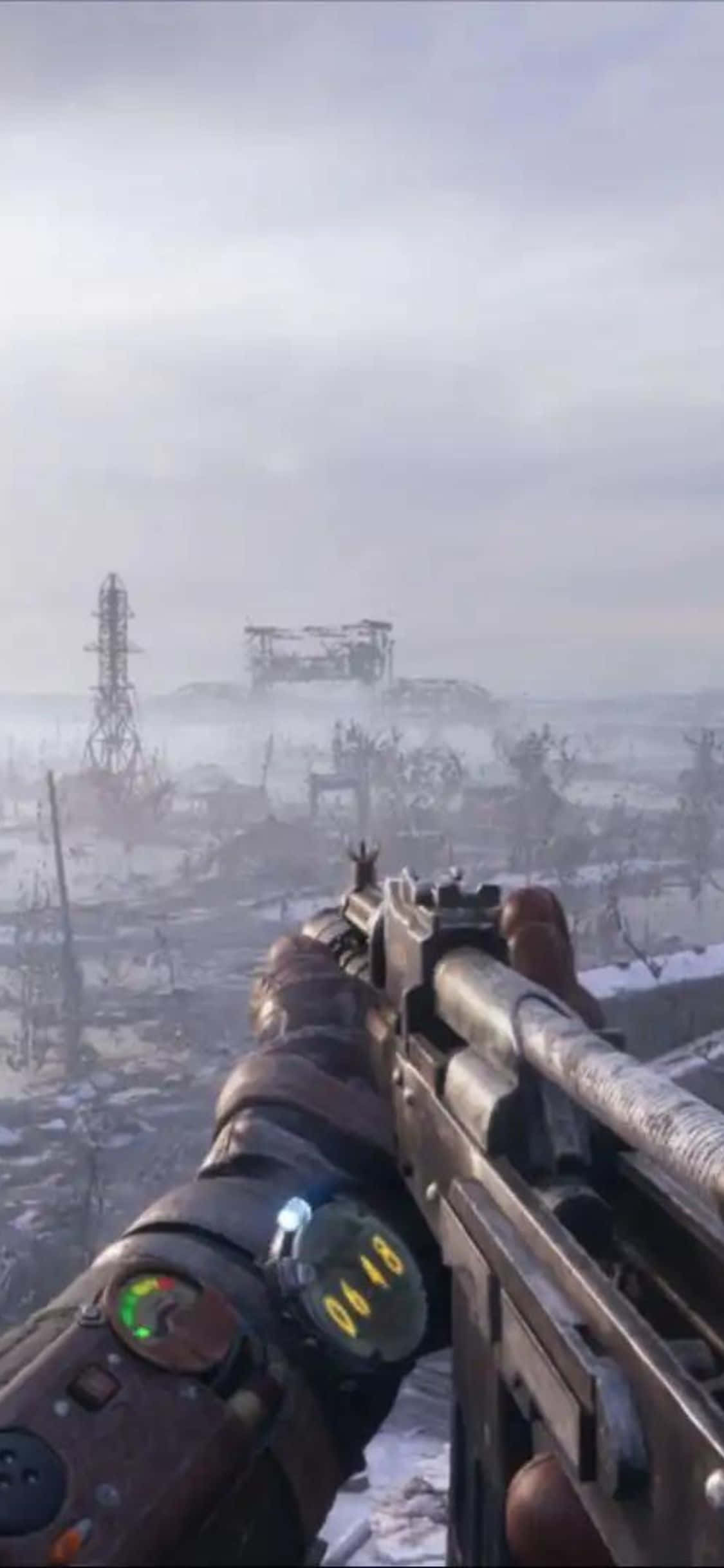 Explora un mundo postapocalíptico en tu iPhone X con Metro Exodus. Fondos de pantalla
