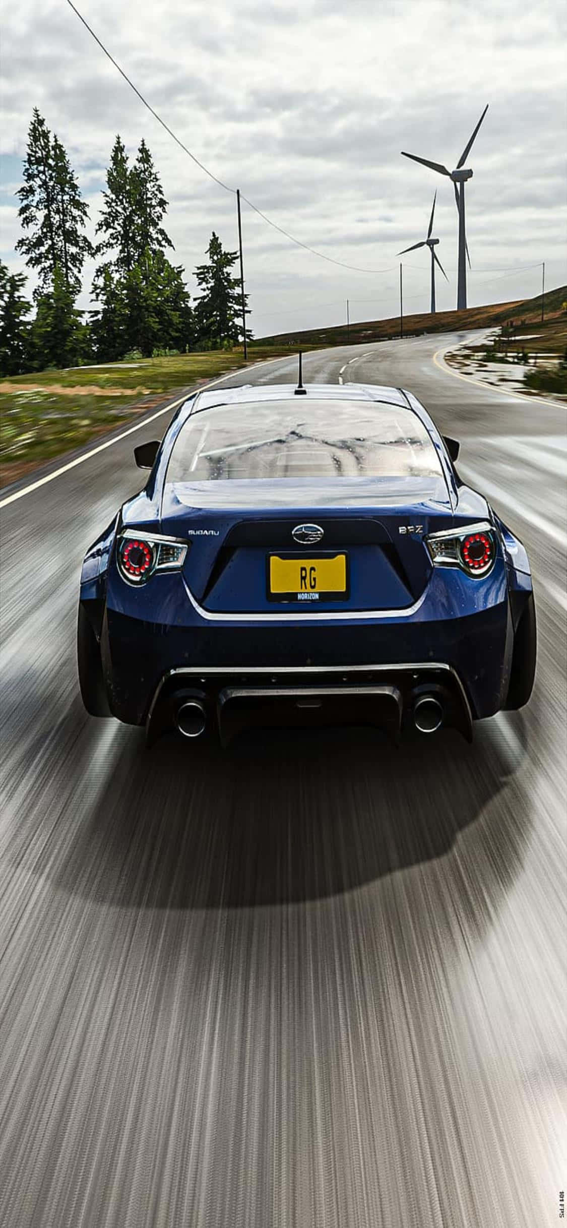 Explora un vasto mundo abierto con el poder de tu iPhone XS y Forza Horizon 4 Fondos de pantalla