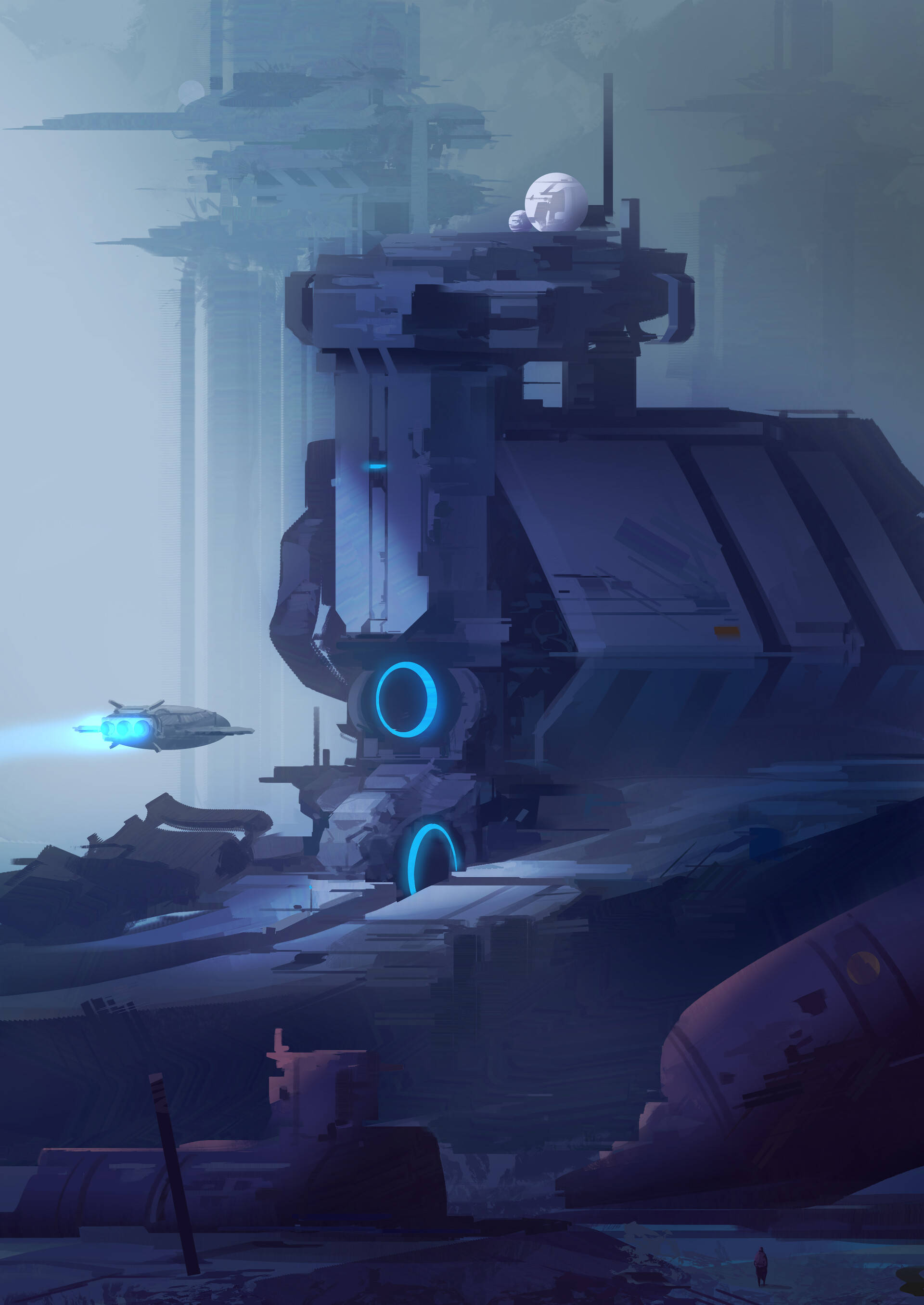 Explorando el Universo Futurista Fondos de pantalla